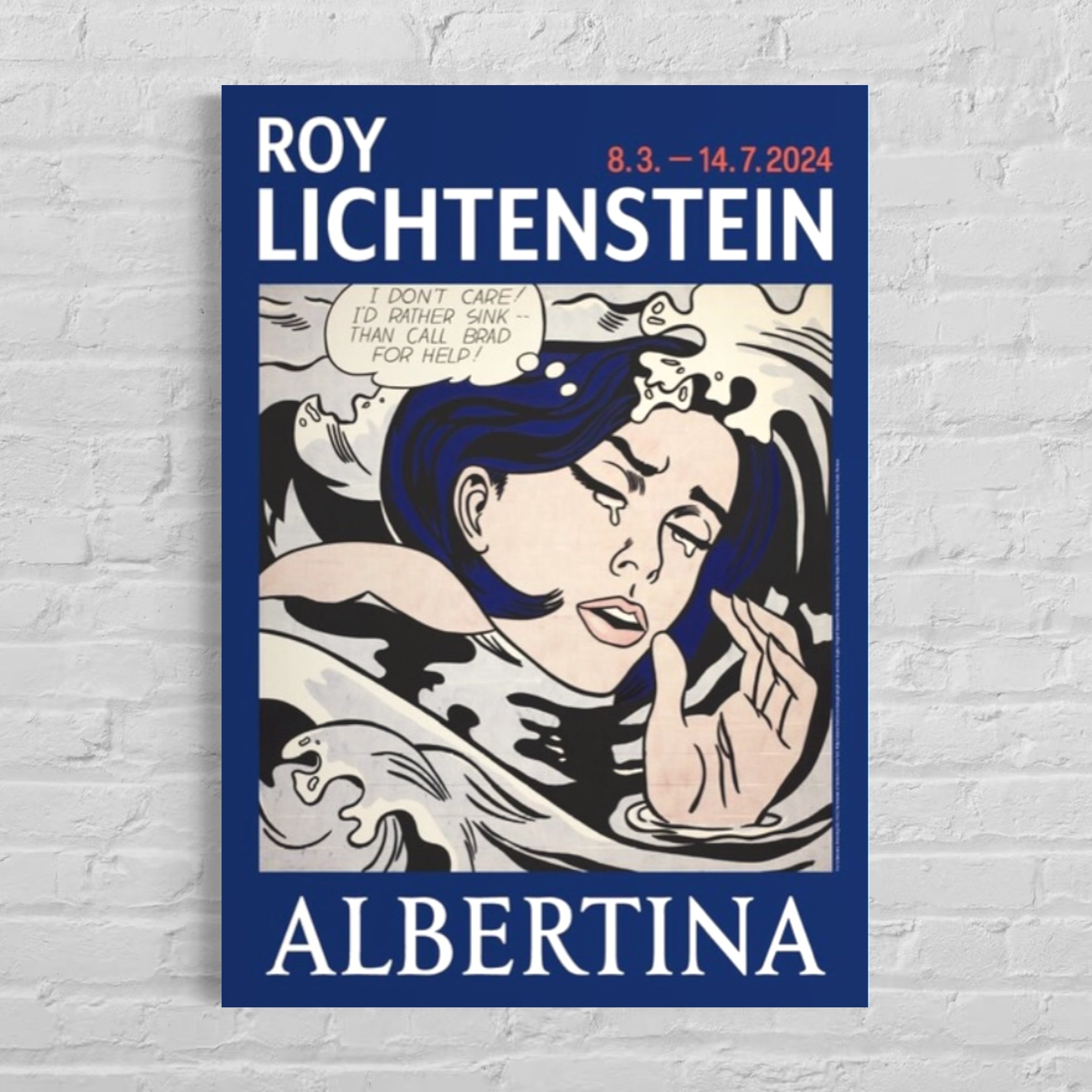 ロイ・リキテンスタイン展 海外ポスター① A1版 Lichtenstein | Pay ID