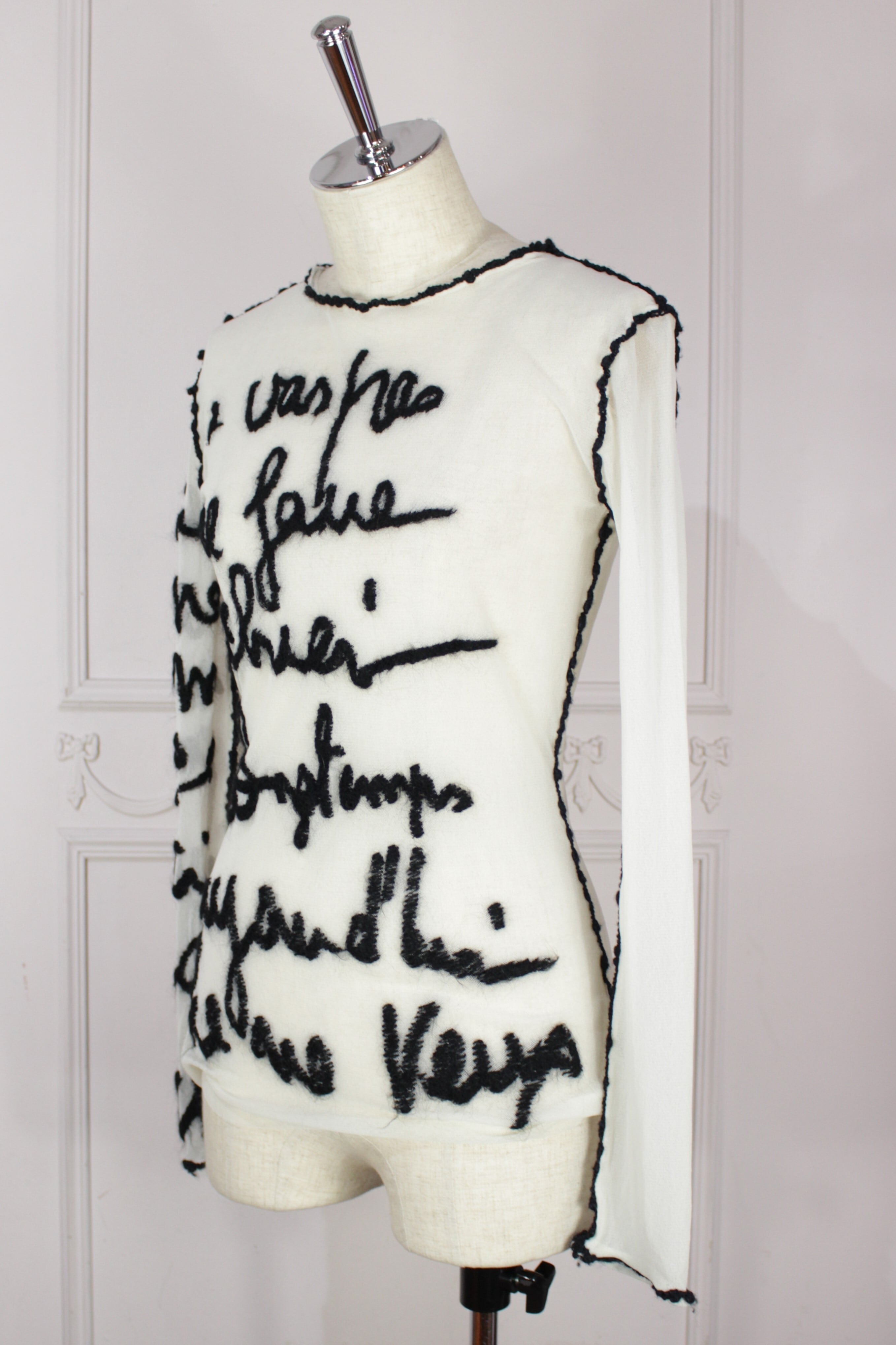 Jean Paul GAULTIER パワーネットロングスリーブ 20210123 | lila