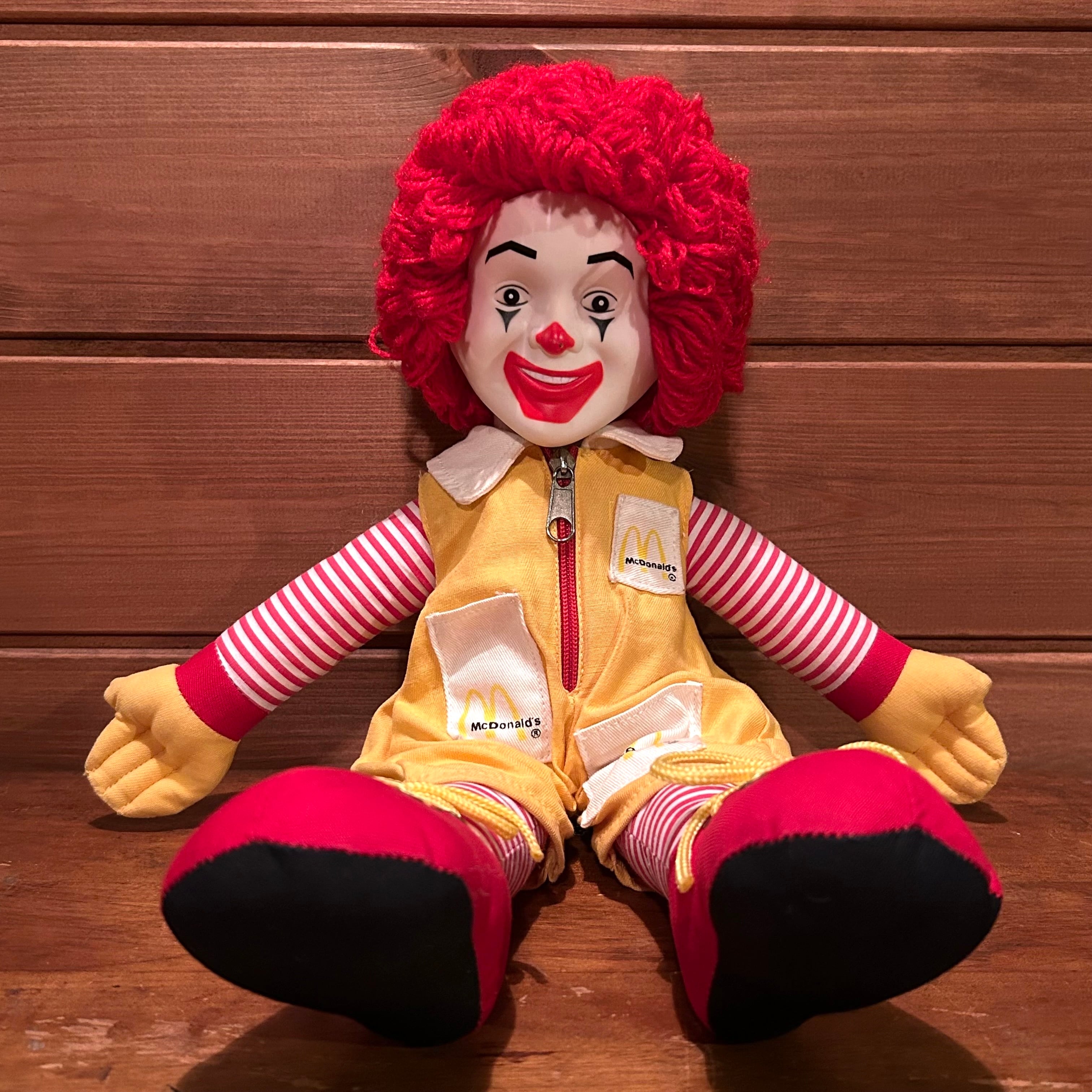 マクドナルド McDonald's ロナルド 人形 ヴィンテージ RONALD Plush
