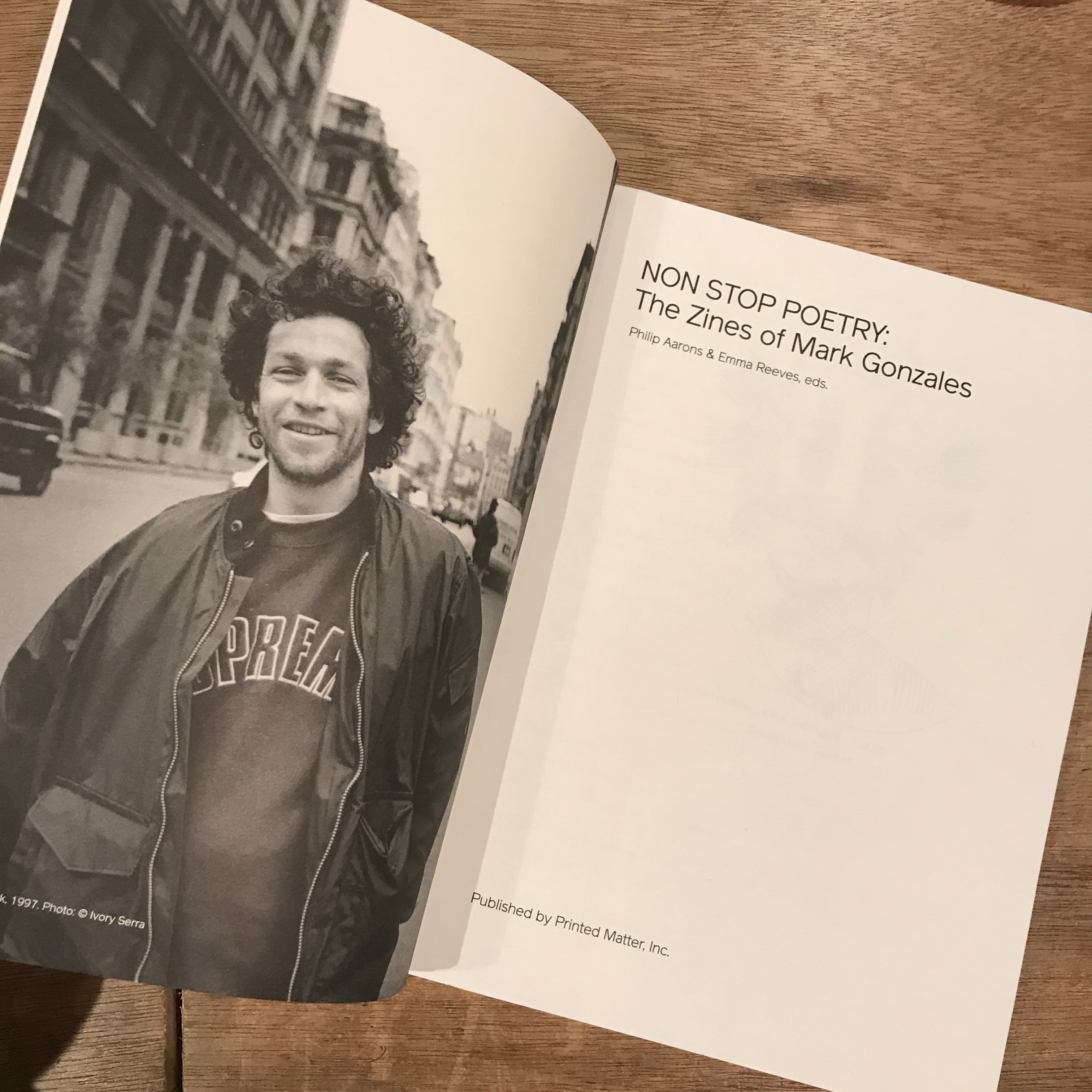 NON STOP POETRY: The Zines of Mark Gonzales（マーク・ゴンザレス