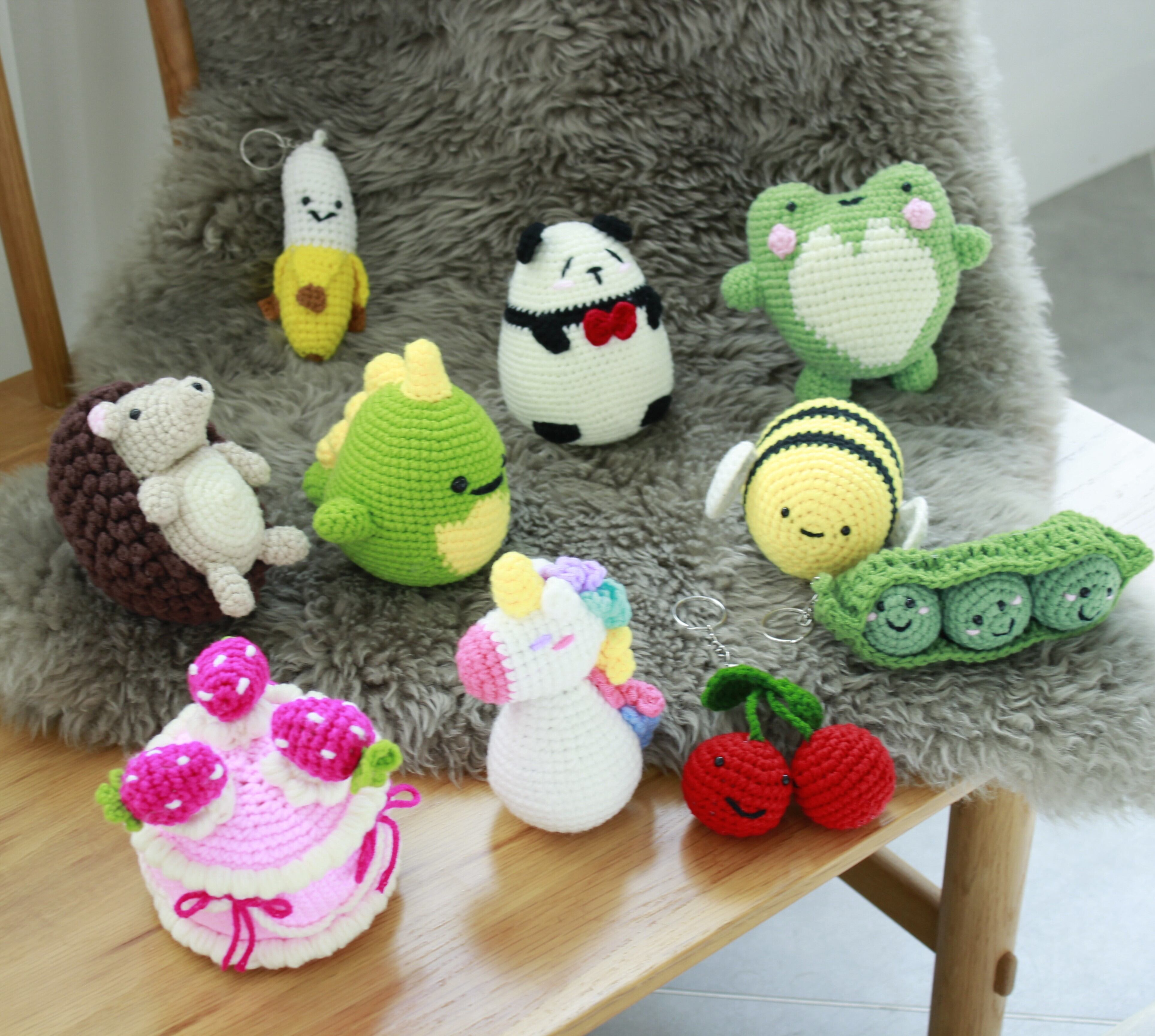 NCKIT-03かえる あみぐるみキット | ニッケビクターオンラインショップ