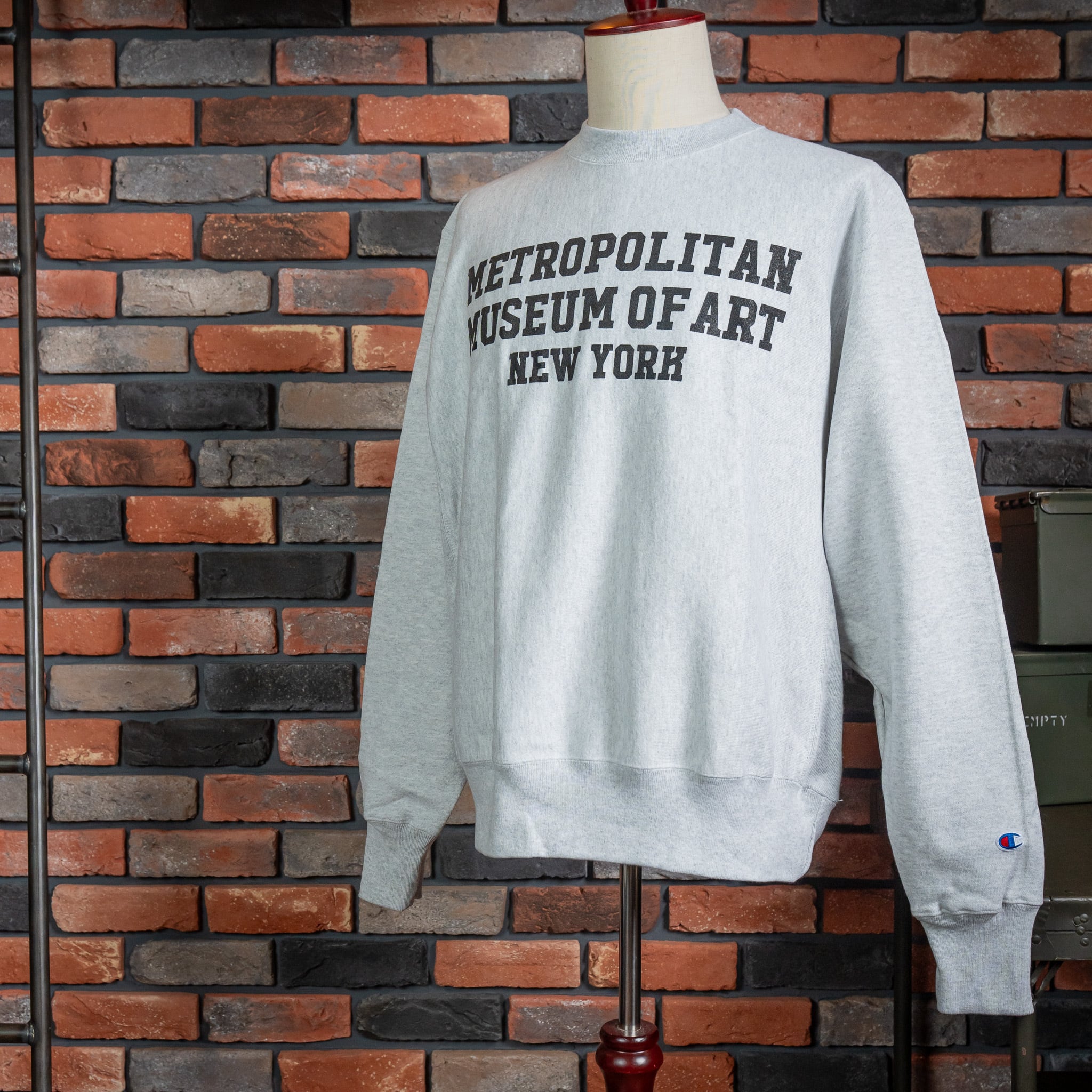 Champion】The Metropolitan Museum of Art Reverse Weave Sweat 新品