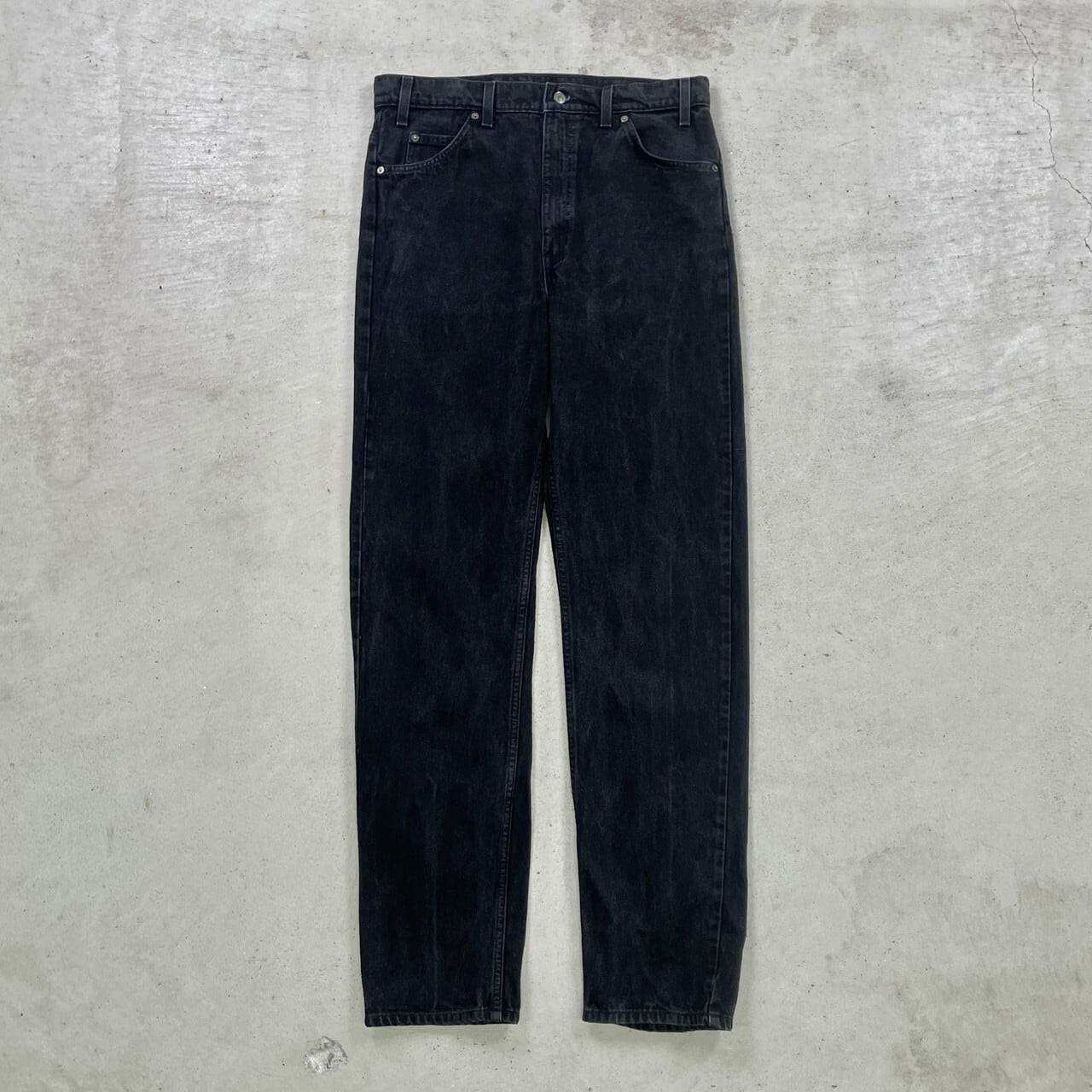 90年代 Levi's リーバイス 505 ブラックデニムパンツ オレンジタブ