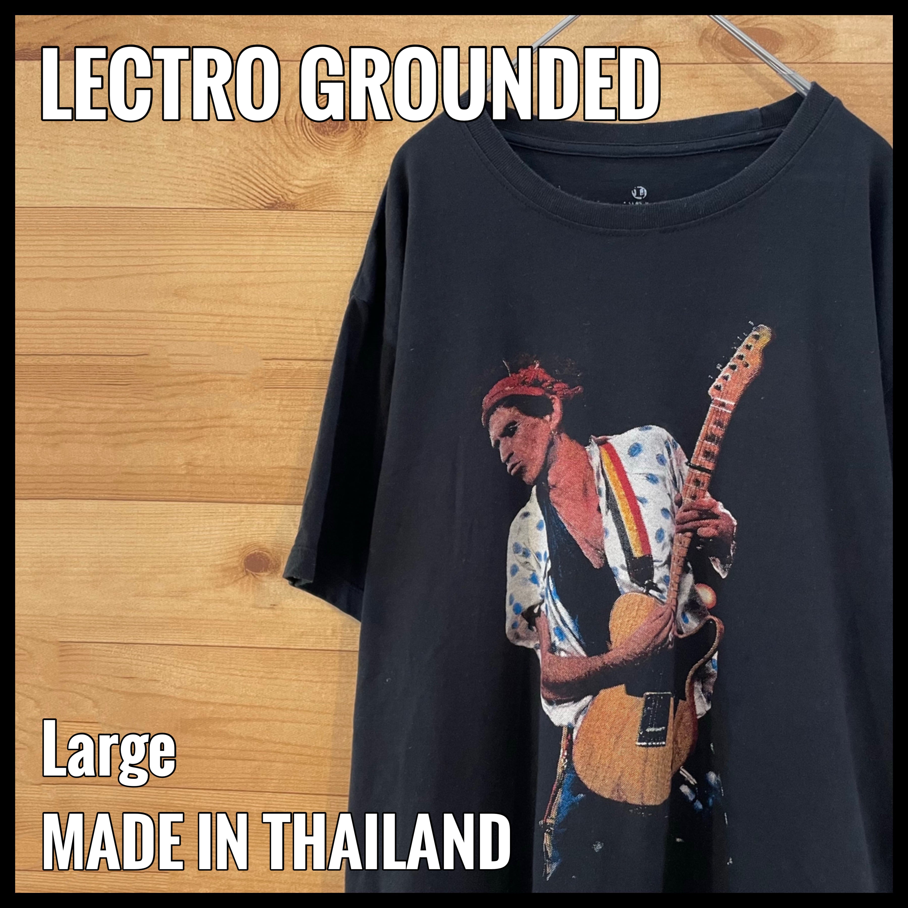 LECTROGROUNDED】キースリチャーズ バンドTシャツ Keith Richards