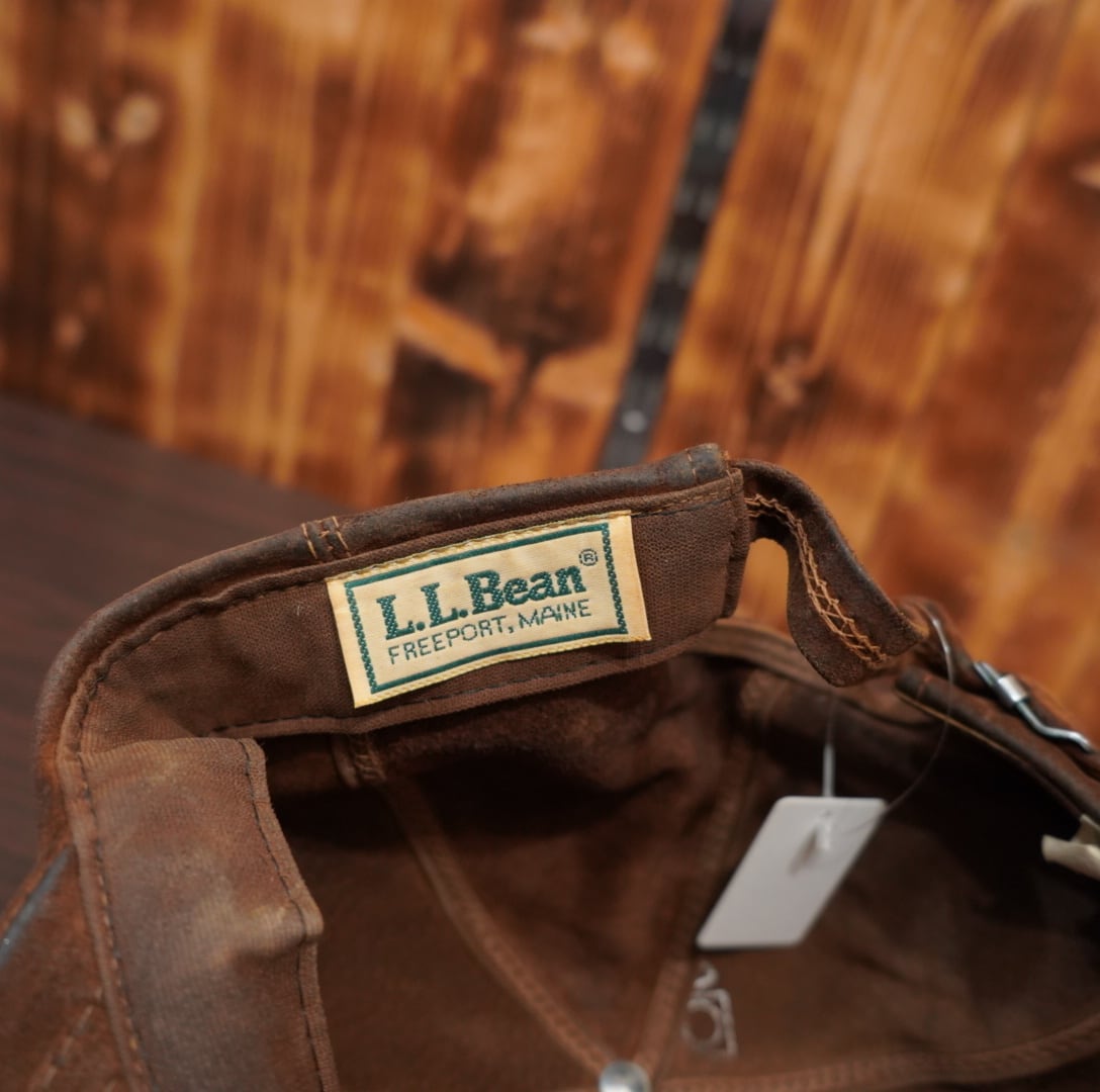 L.L.Bean レザー キャップ M/ヴィンテージ エルエルビーン llbean