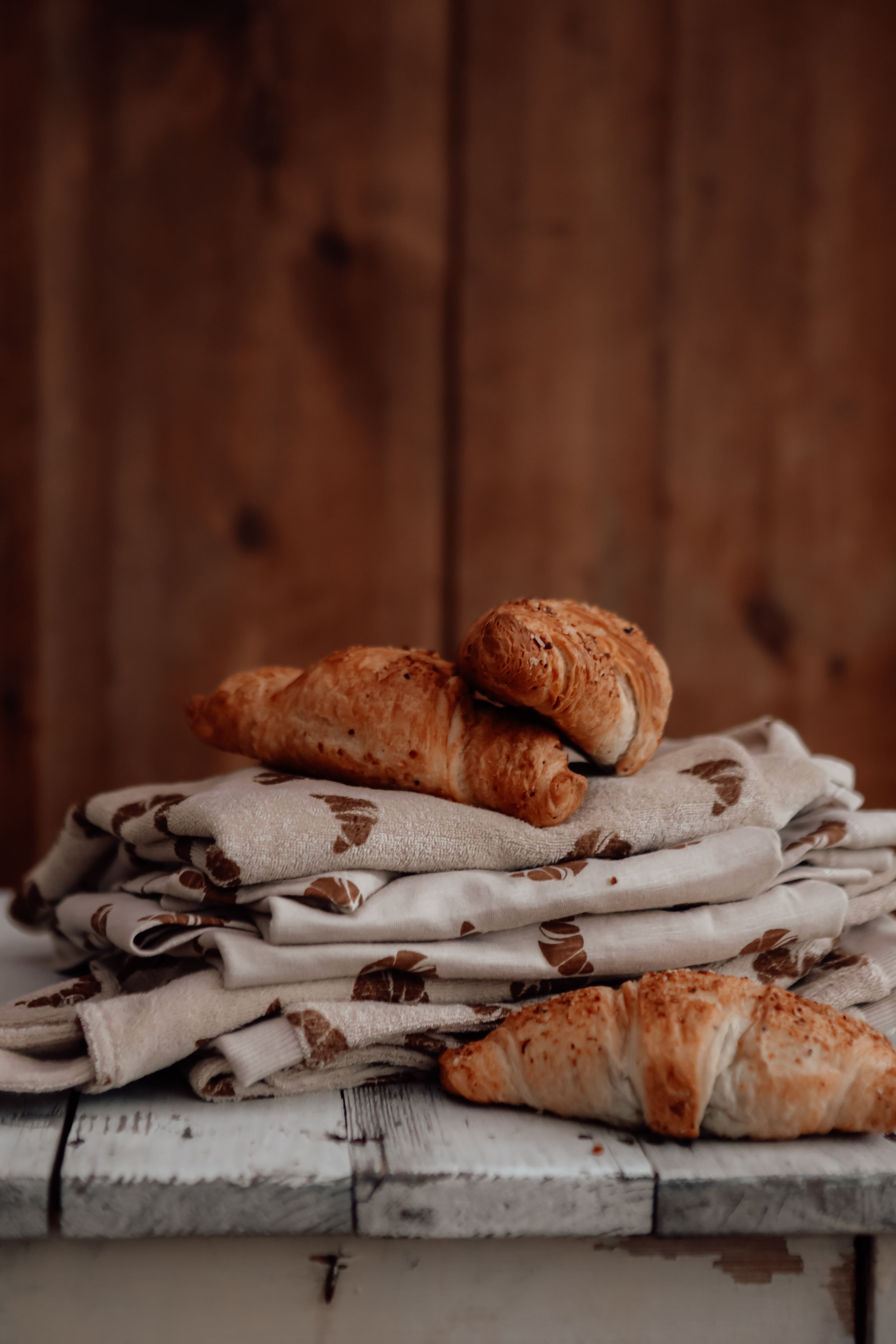 MONSIEUR MINI】L/S T-shirt Croissant organic | RIRIBELL