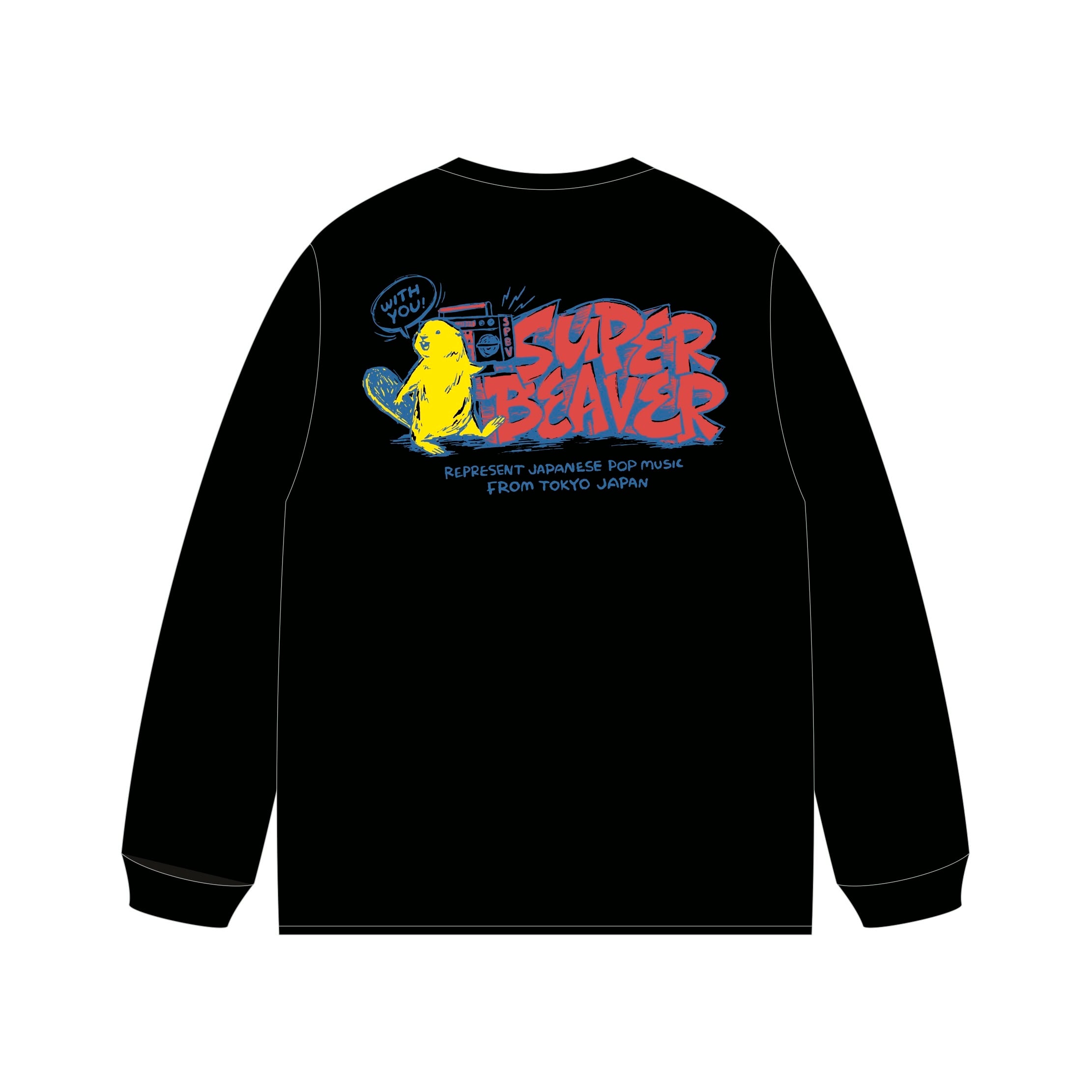 SPBV ミュージックロンT | SUPER BEAVER OFFICIAL WEBSTORE