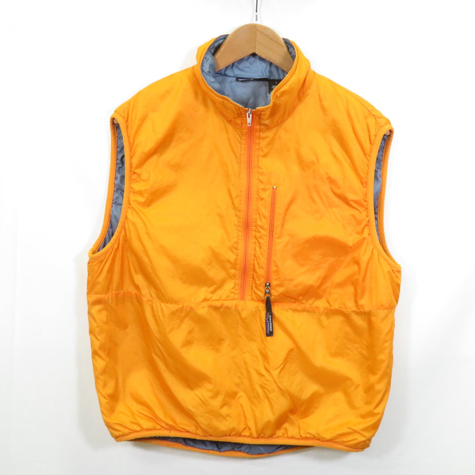 97年製 patagonia USA製 パフボールベスト マンゴー sizeS/90s
