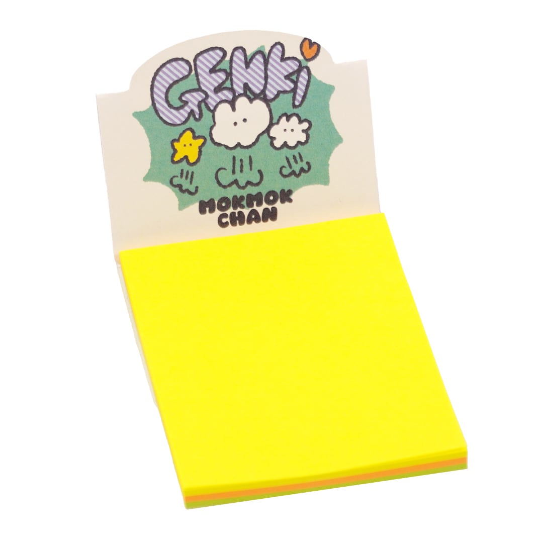 ☆GENKI付箋（MK-523） | もくもくちゃん公式オンラインショップ