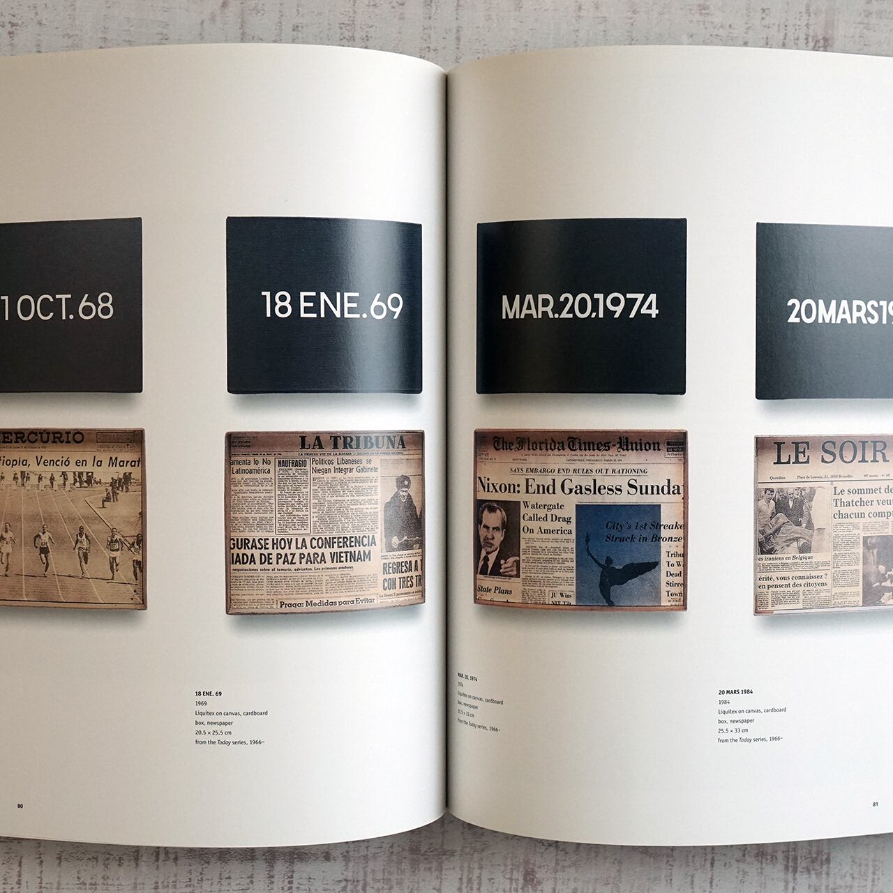 On Kawara 河原温 (Phaidon Contemporary Artist Series) | タイムカプセル