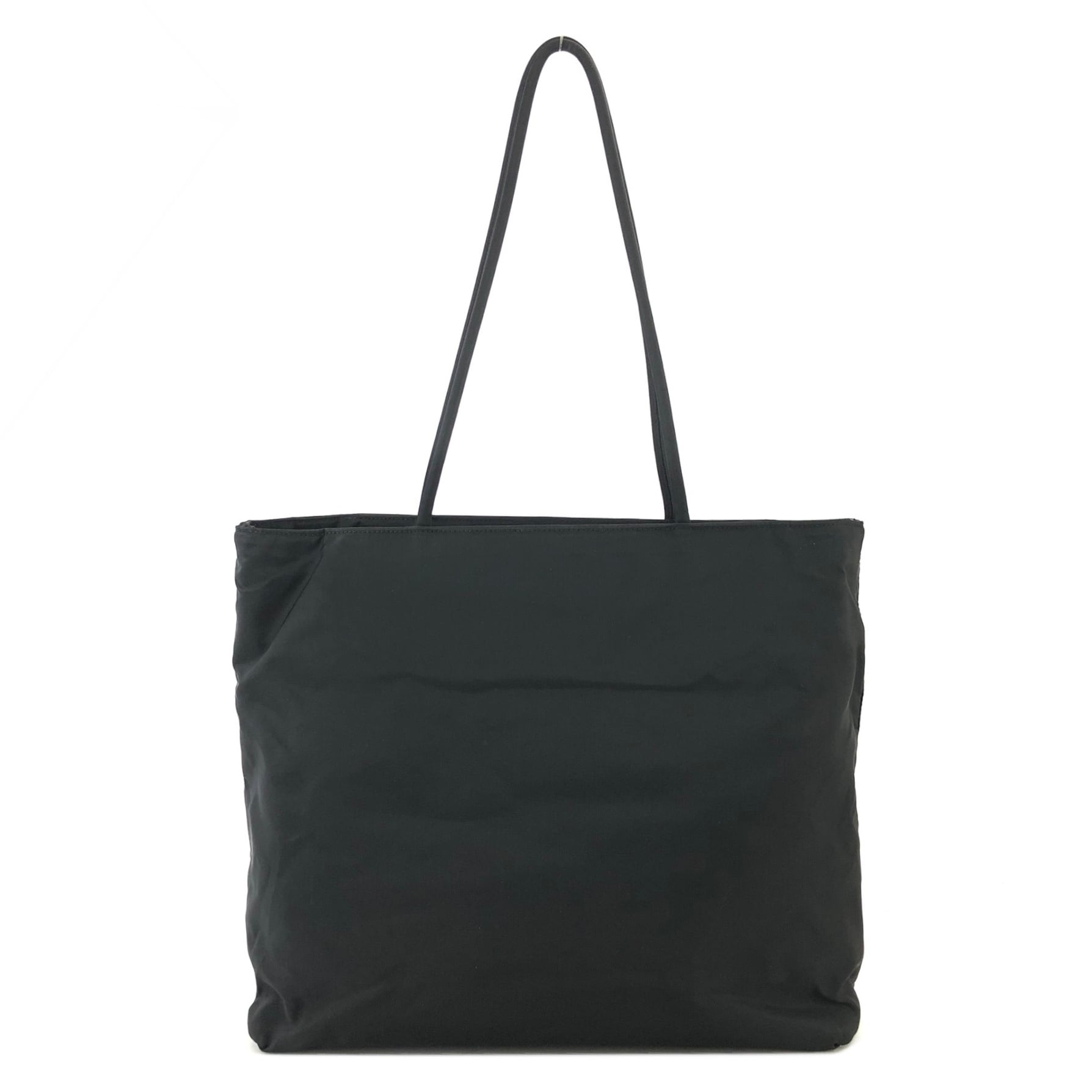 PRADA プラダ トライアングルロゴ ナイロン A4 トートバッグ ブラック