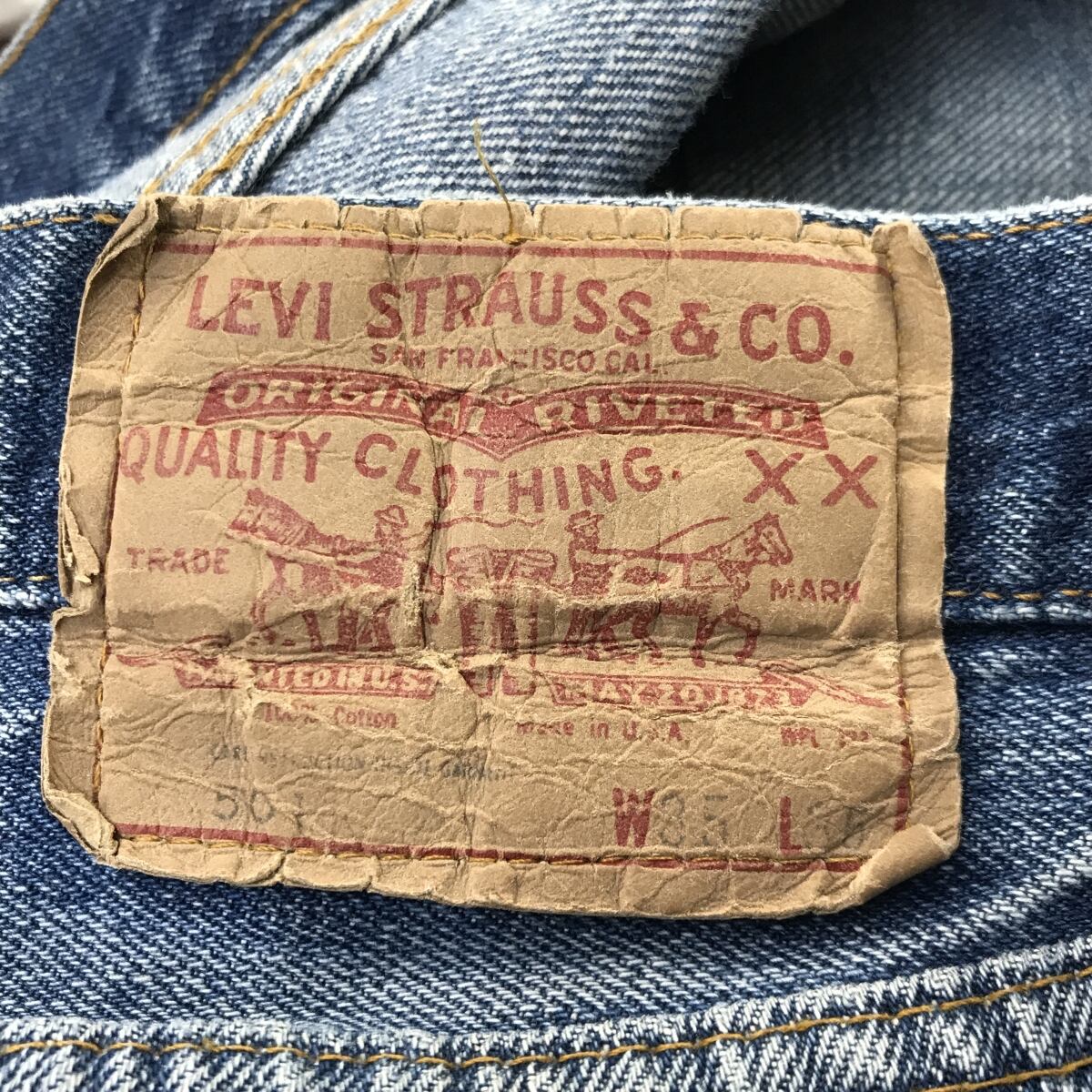 PRICE DOWN】LEVI'S リーバイス 60? 70年代 501 66前期 リメイク