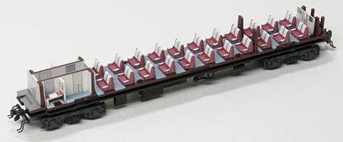 メイクアップシール「スハ44系 特急はと 基本7両セット」（KATO対応