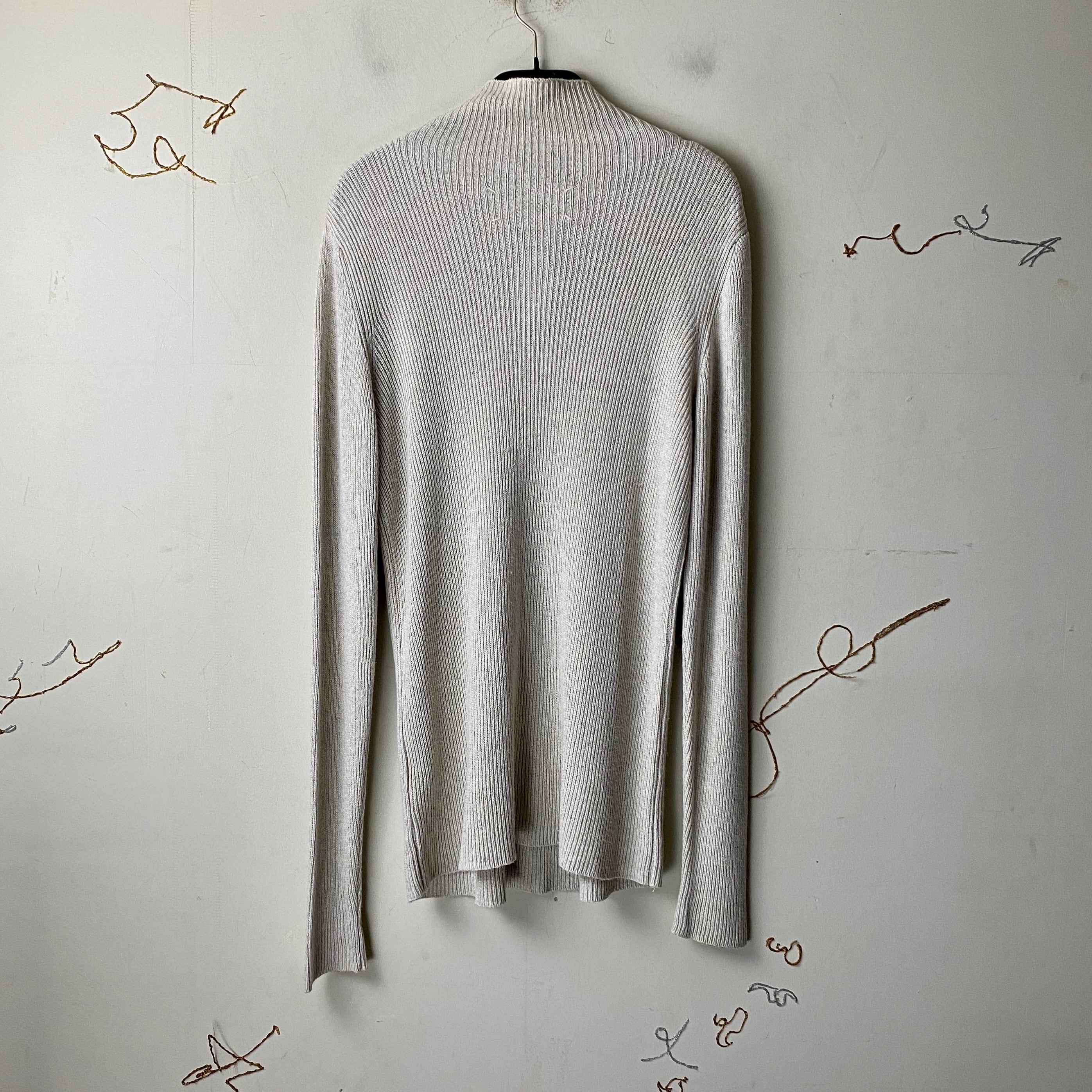 MAISON MARTIN MARGIELA 10 hi-neck knit by Miss Deanna | NOIR ONLINE