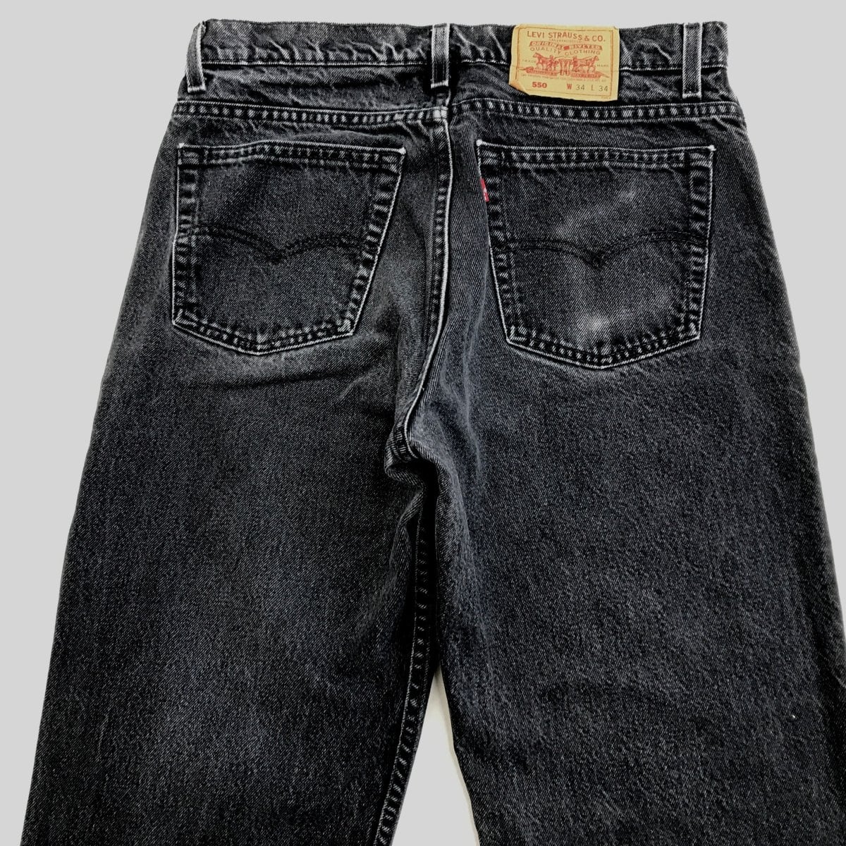 LEVI'S リーバイス 550 -0260 90年代 USA製 ブラックデニム ブルー