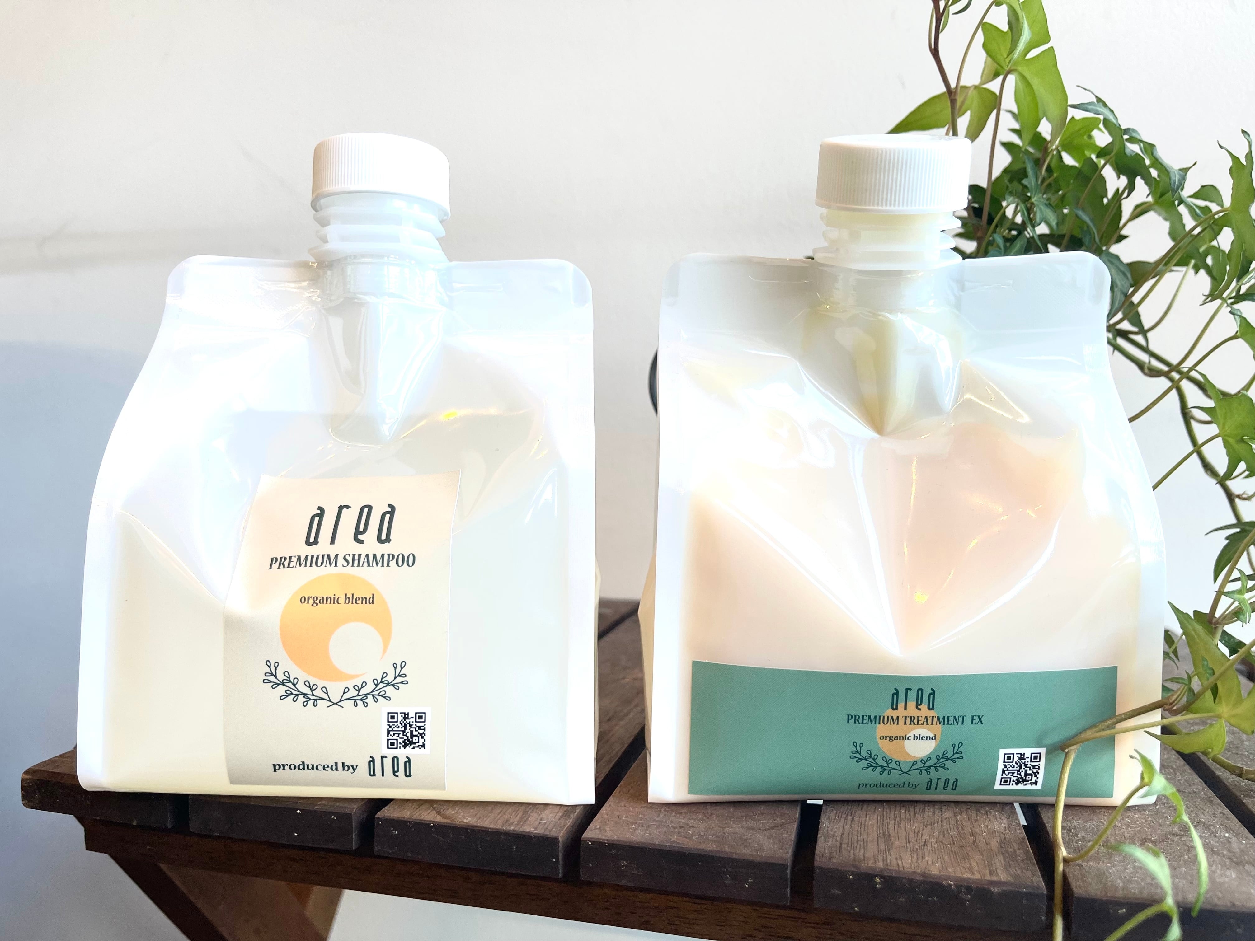 髪質改善・くせ毛用】エリアシャンプー詰め替え＆エリアトリートメント