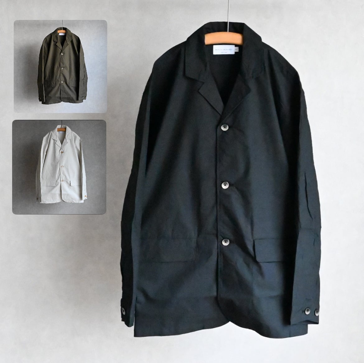 25SS》【MANUAL ALPHABET】TYPEWRITER SHT JACKET マニュアル