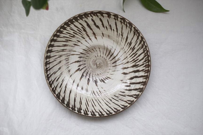 小鹿田焼 坂本工窯｜6寸皿 飛び鉋 | UTSUWA11