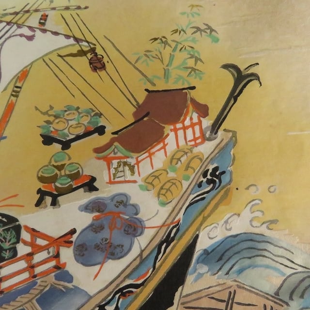 真作/沙門一空/観世音菩薩/桐共箱付/布袋屋掛軸HE-407 真作/沙門一空