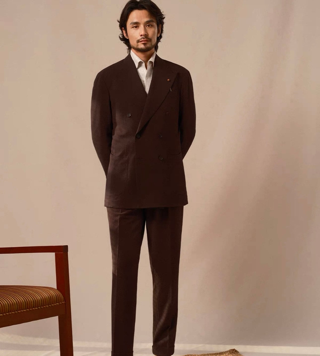 シアサッカーダブルセットアップ | Wide Range