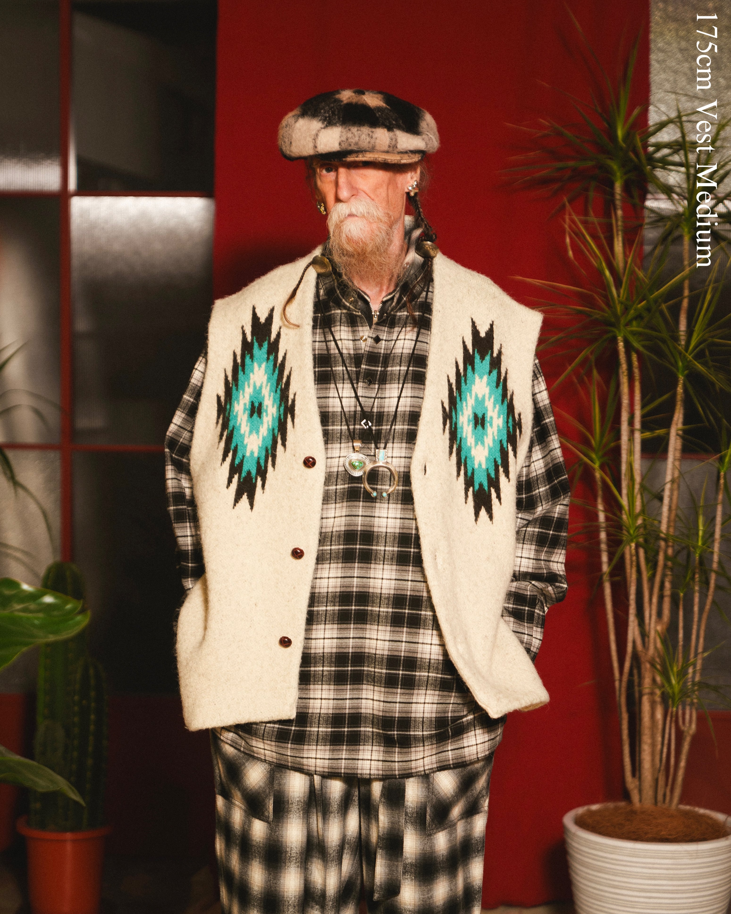 CHIMAYO Knit Vest / Vanilla beans | AMBERGLEAM