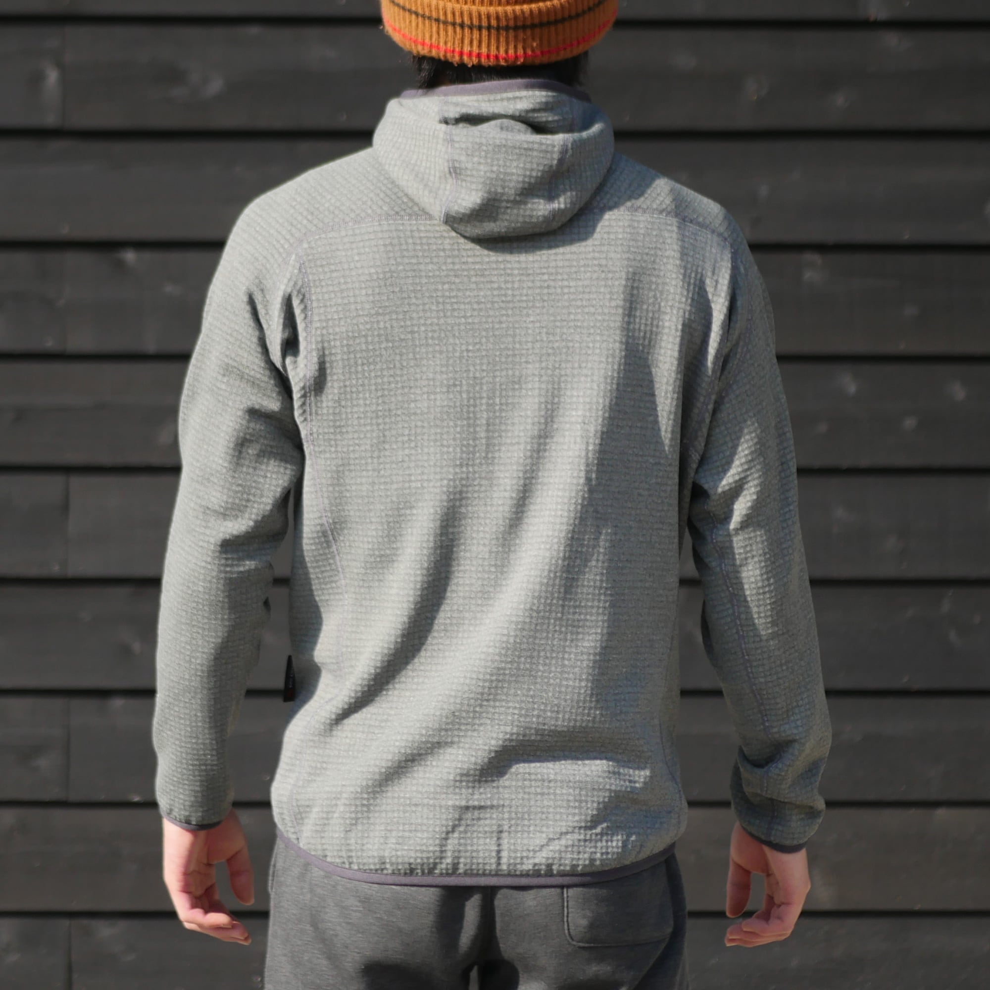 2023 UN2100 Light weight fleece hoody / grey (直販限定カラー