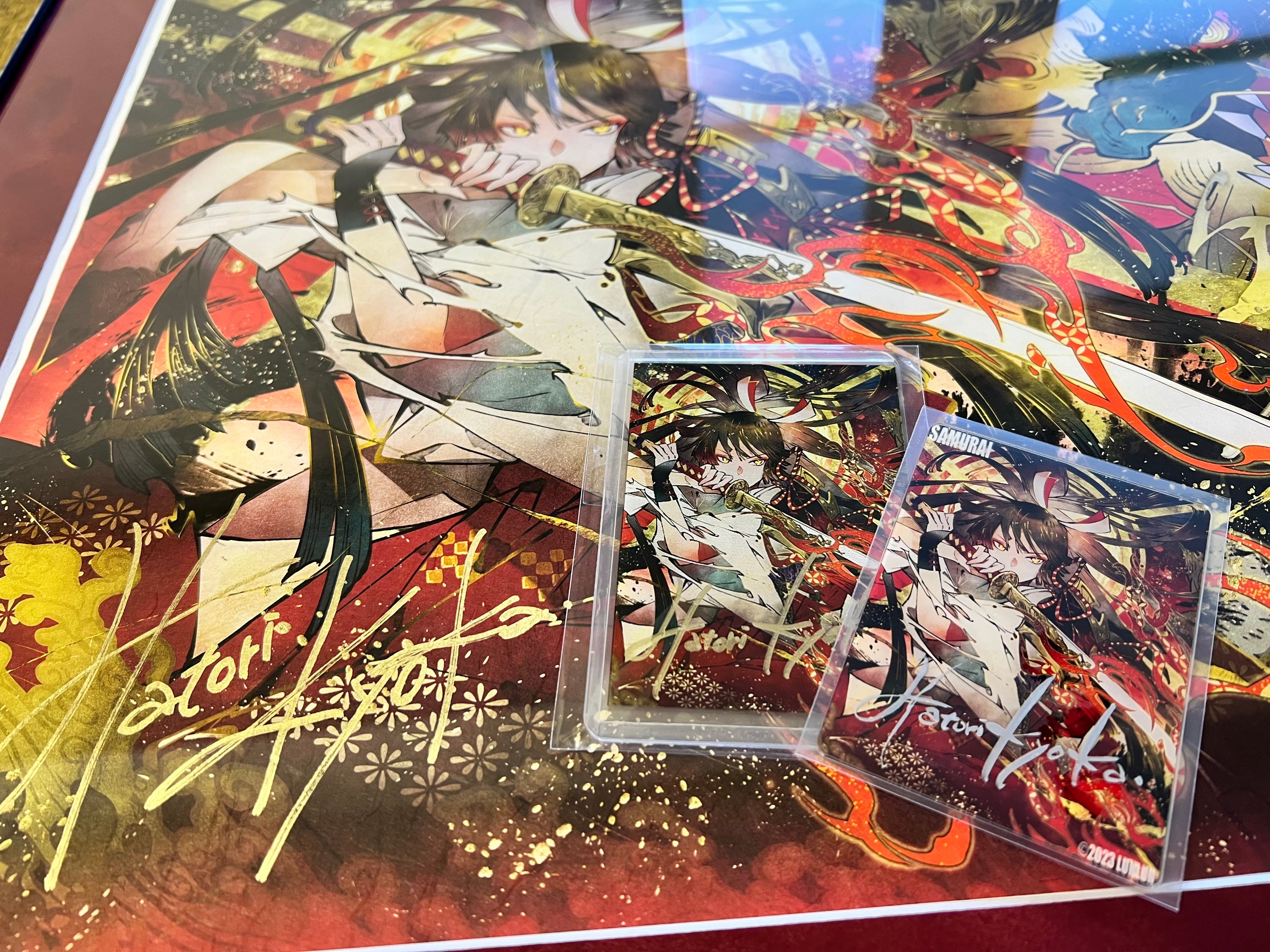 特典決定！☆超限定☆匈歌ハトリ先生☆新作☆書き下ろし複製原画☆神を