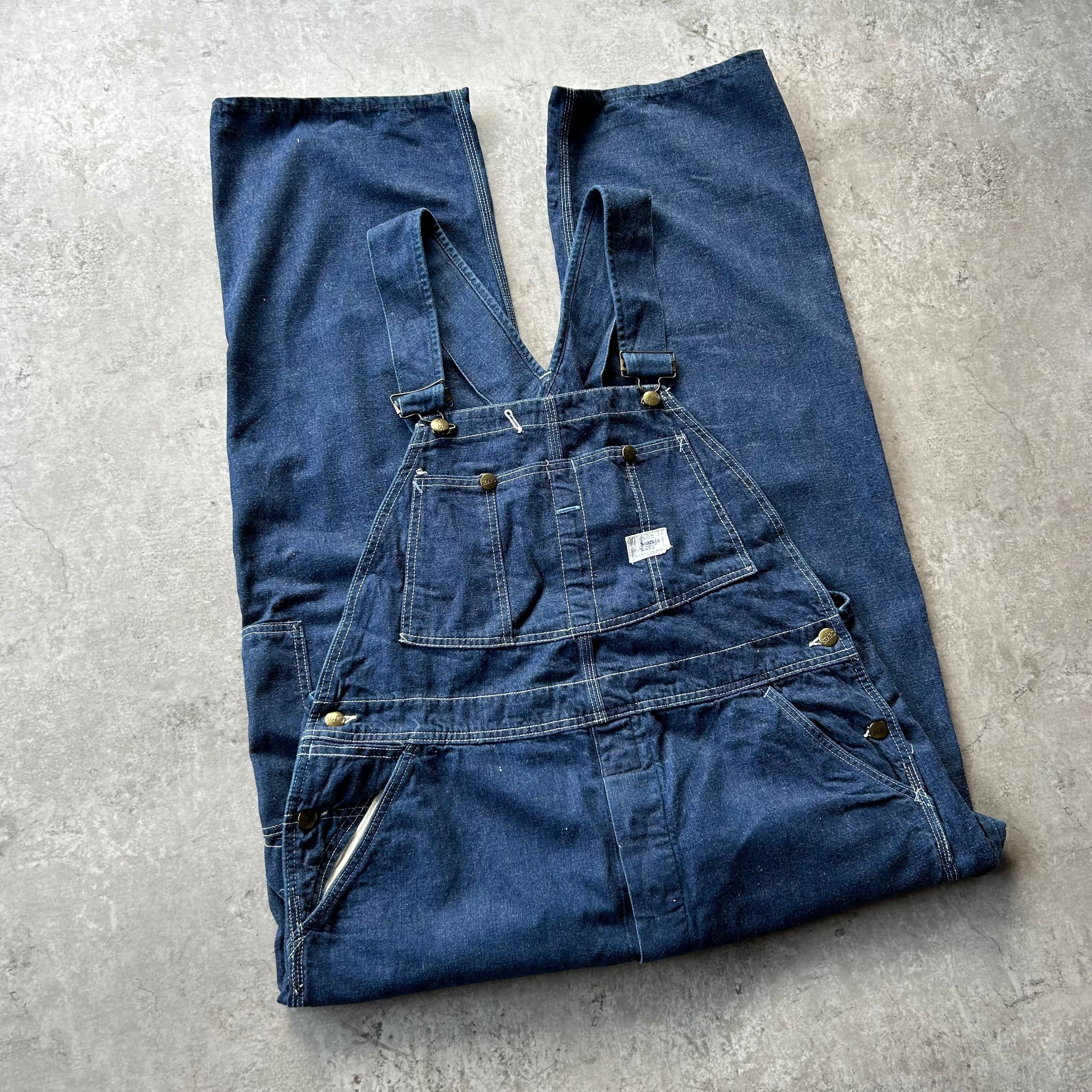 60s sears シアーズ オーバーオール 36-38w相当 濃紺 | 東京準備室