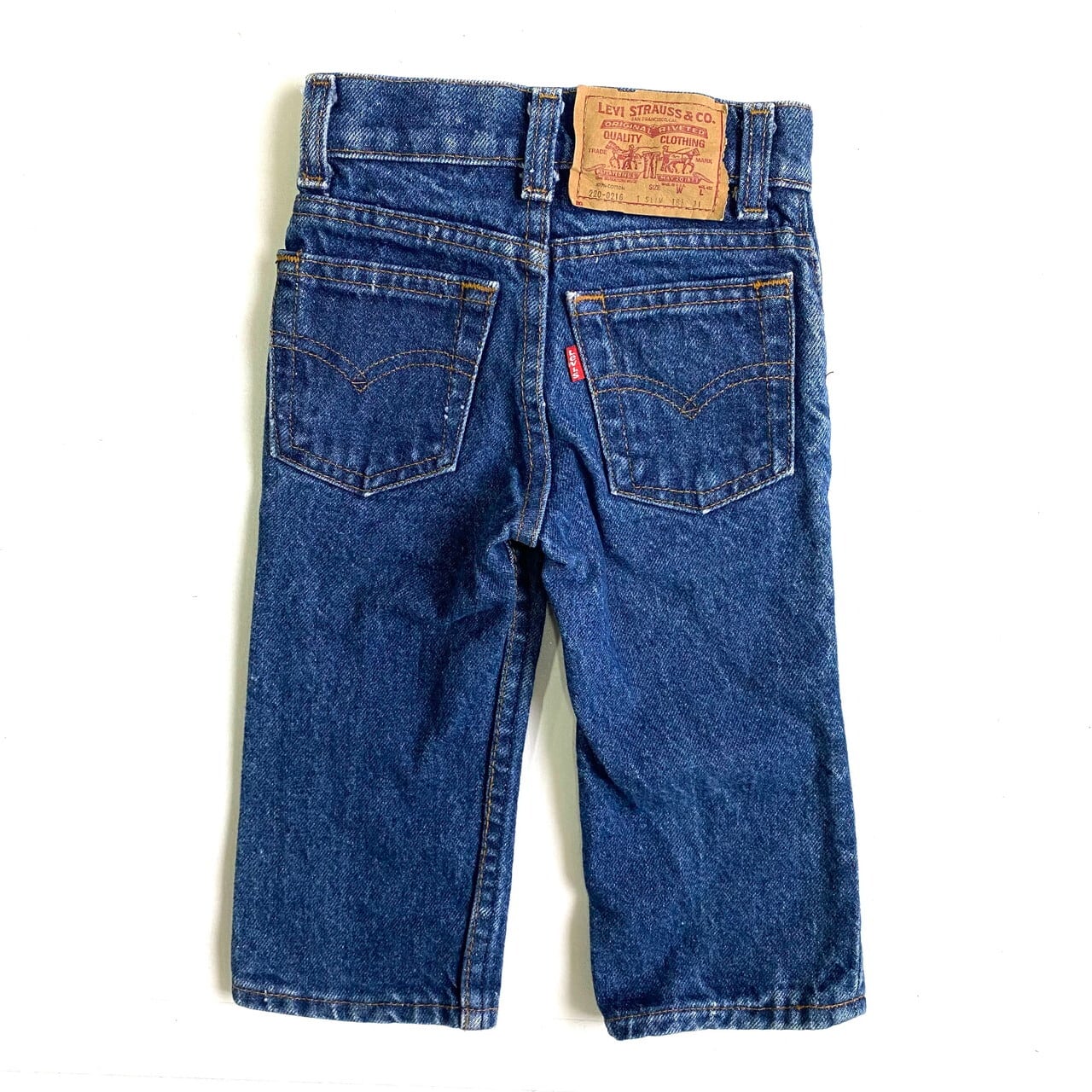 kids】80年代 USA製 Levi''s リーバイス 220-0216 デニムパンツ キッズ