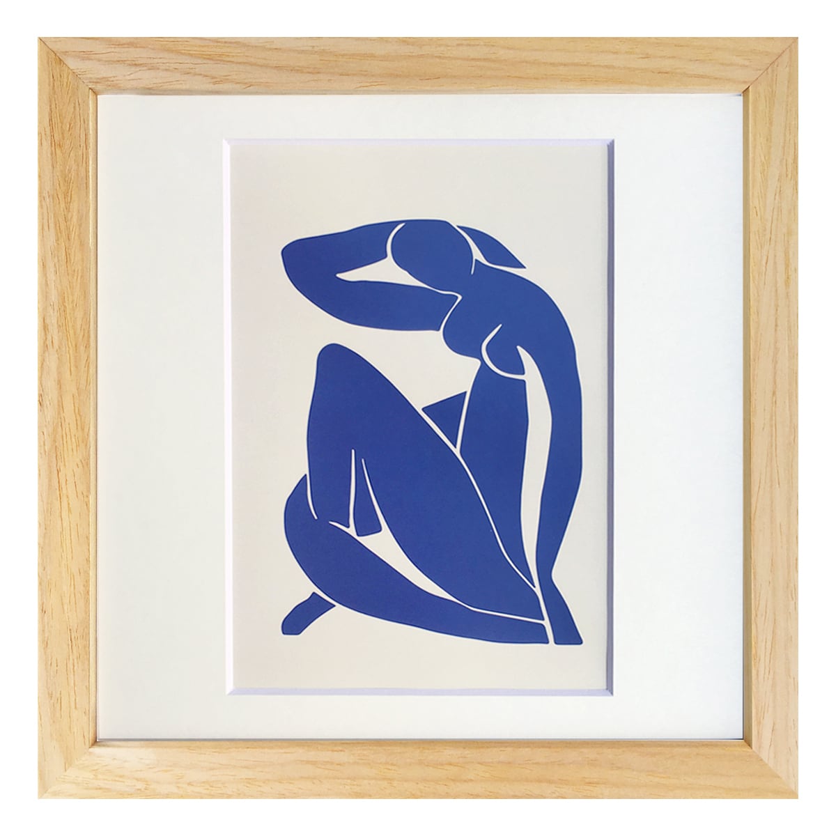 額縁付き] アンリ・マティス「Nu blue II（ブルーヌード2）」blue nude