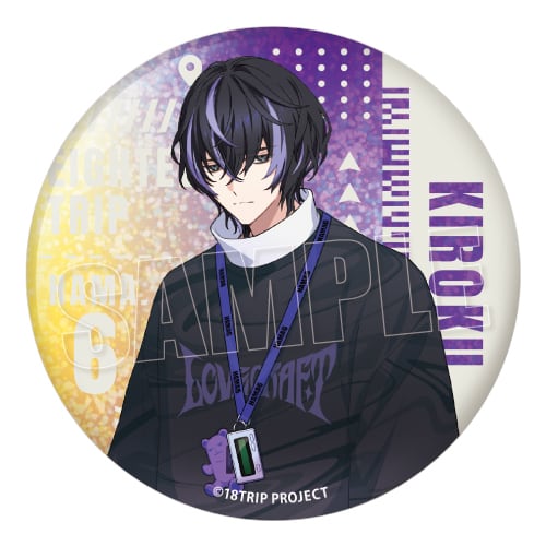 18TRIP 衣川 季肋 エイトリ タワレコ ホログラム 缶バッジ 18TRIP_(