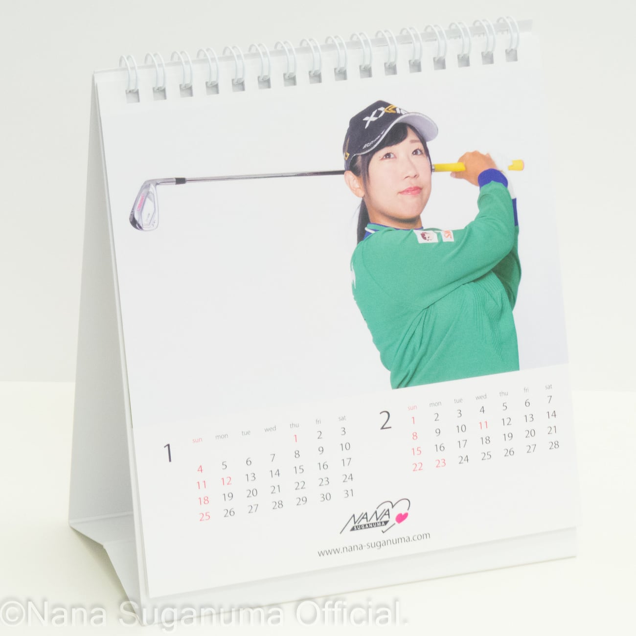 SP2601]2026年 オリジナル卓上カレンダー | 菅沼菜々オフィシャルショップ