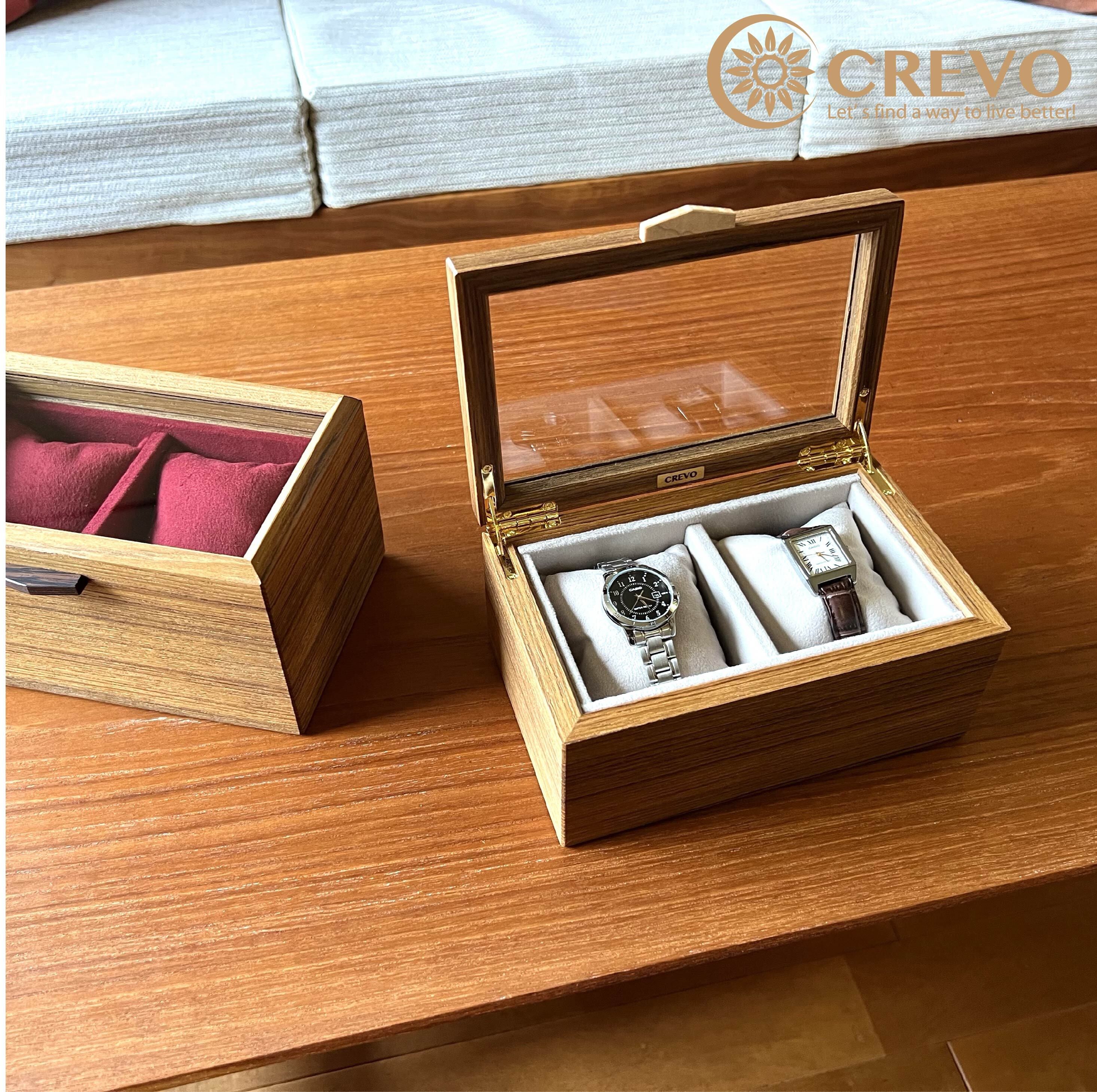 ☆人気商品☆ 木製 ウォッチケース2本用【WATCHcase-two sets】時計