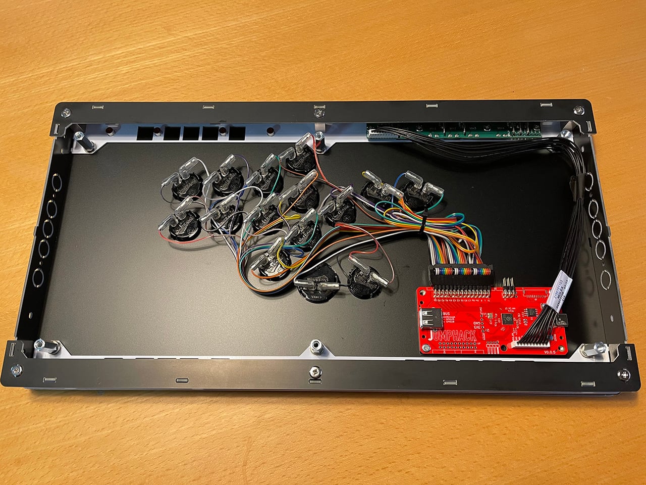 自作キット】JumpHack11-XL スト6向けレバーレスコントローラー JH11XL