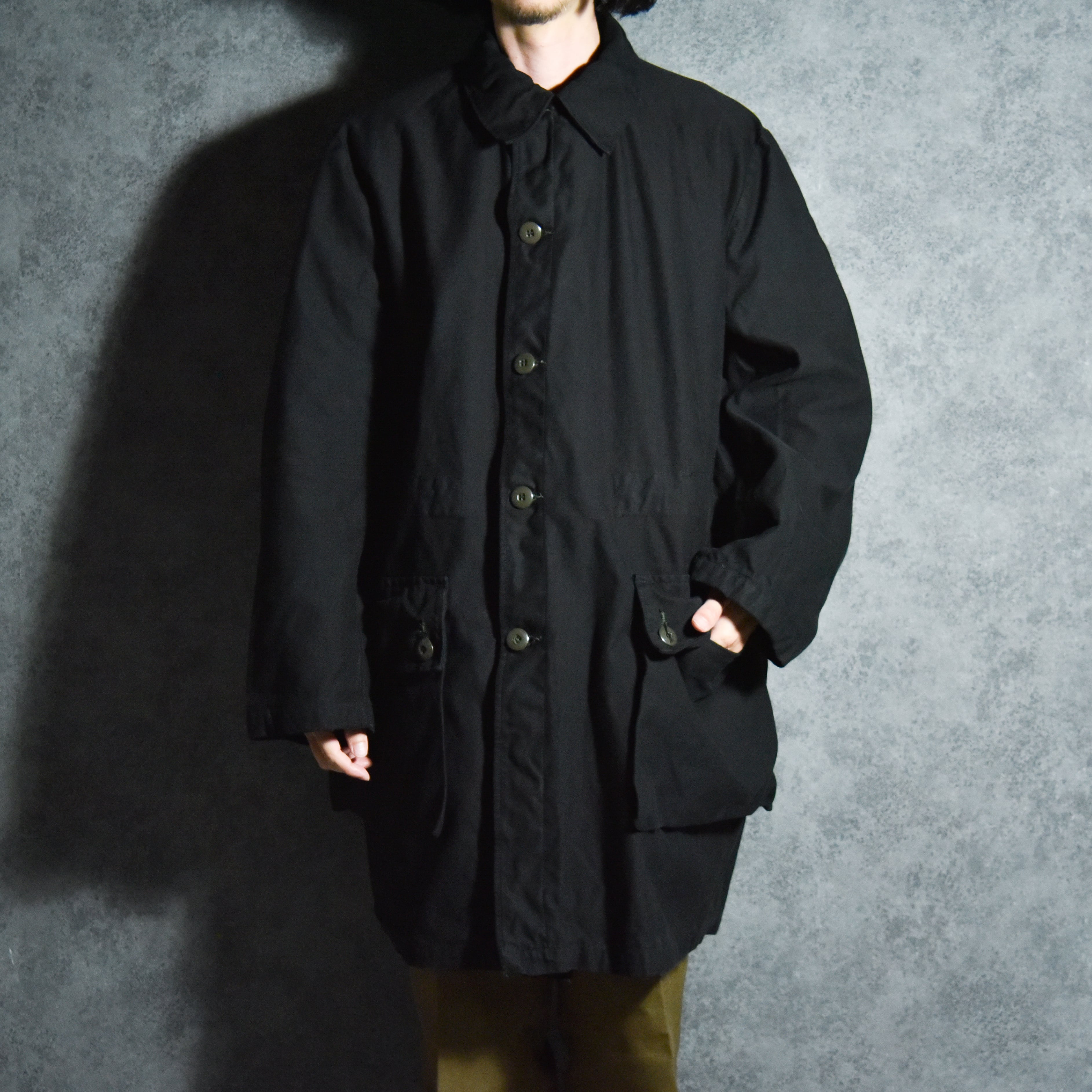 Swedish Army M59 Field Coat スウェーデン軍 フィールド コート 黒