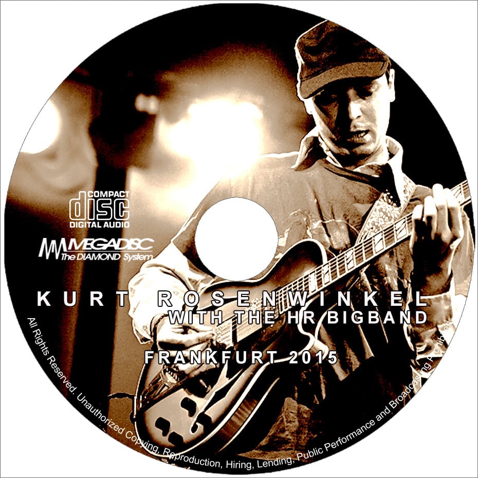 KURT ROSENWINKEL & THE HR BIGBAND / FRANKFURT 2015(2CDR)ビッグ