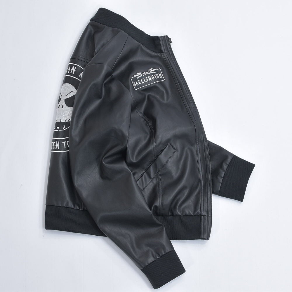 NIGHTMARE BEFFORE CHRISTMAS ジャック・スケリントン フェイクレザー