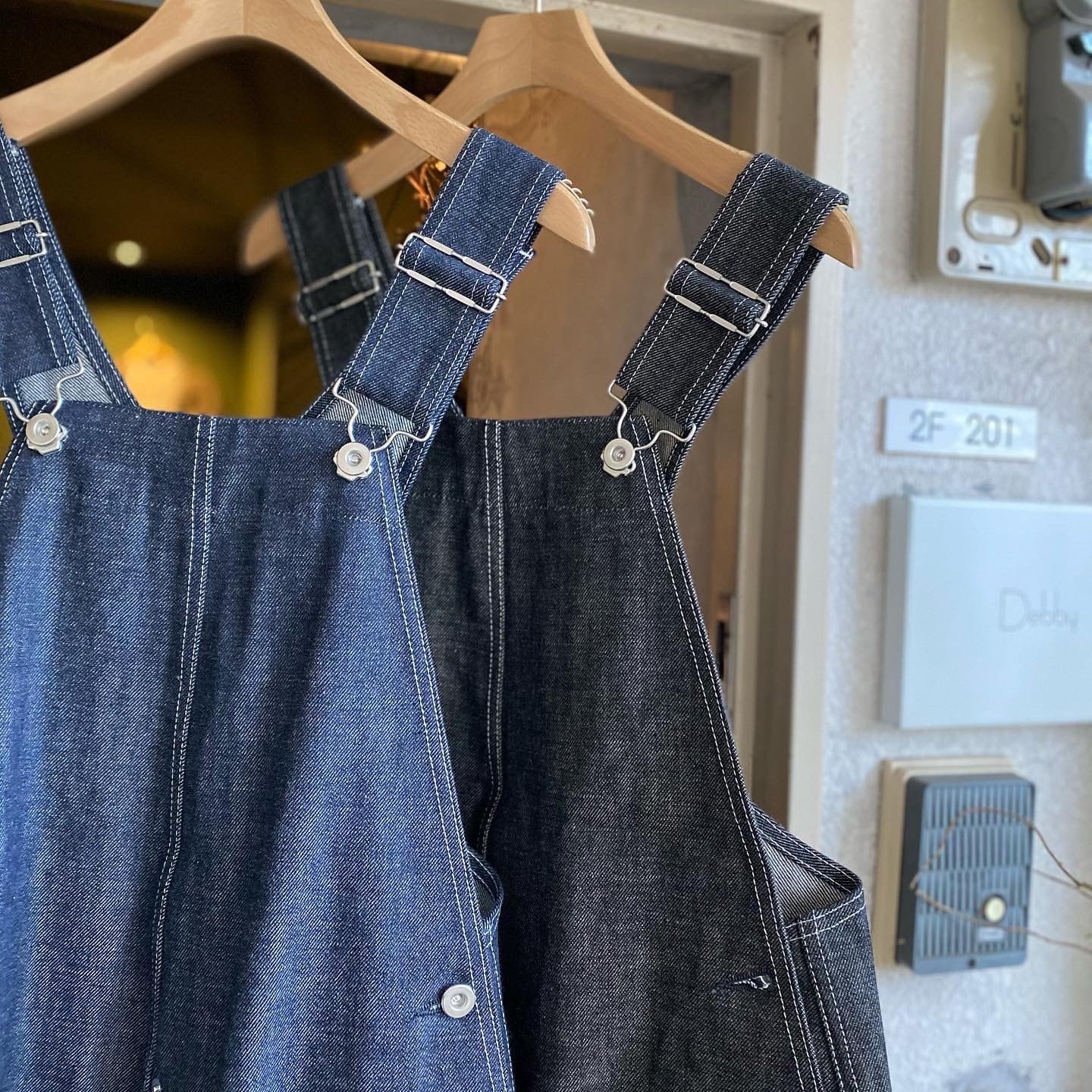 再入荷TUKI (ツキ) TYPE2 デニムサロペット-indigo-(0152) | Debby