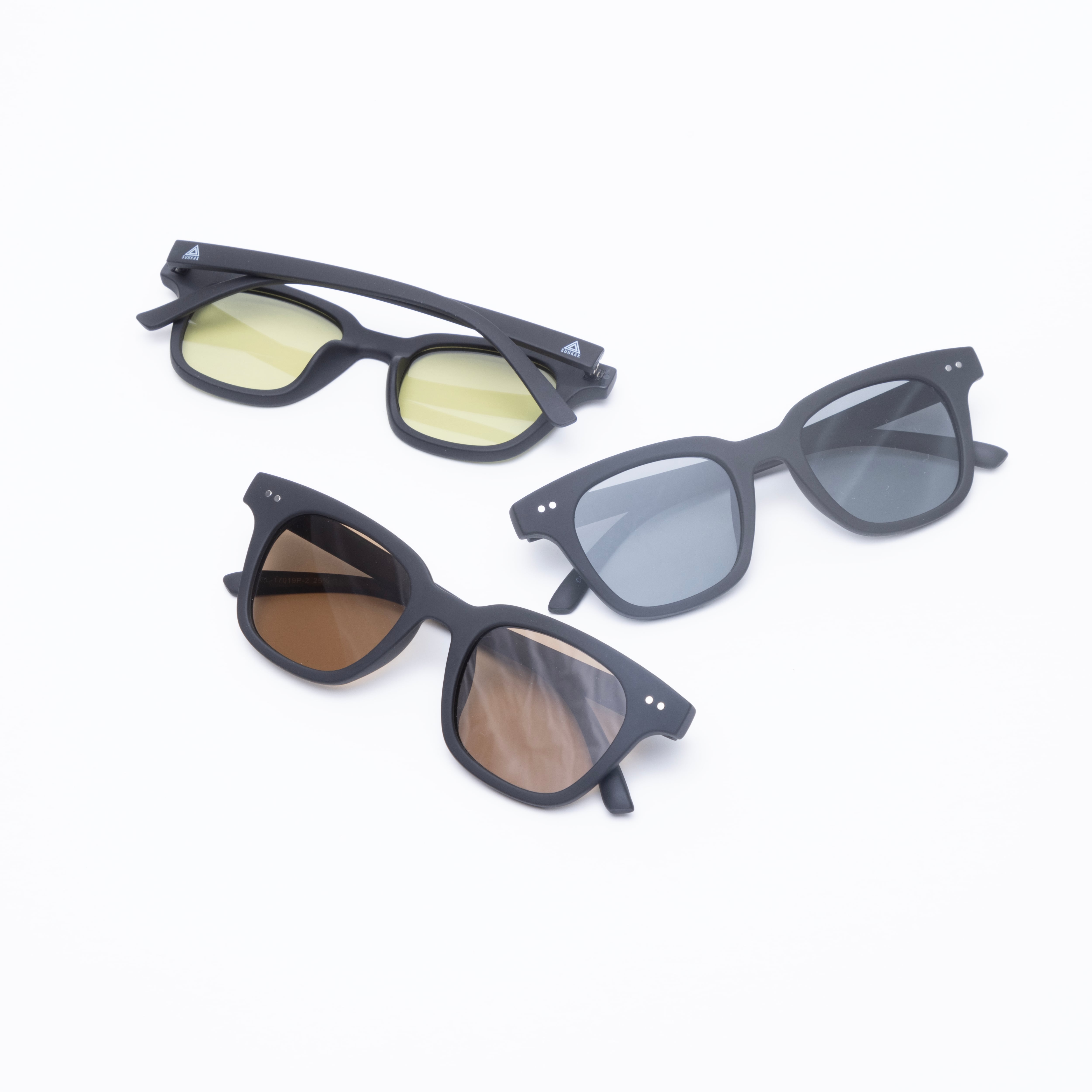 TYPE 2 MATT BLACK POLARIZED LENSES | SUNKAK EYEWEAR