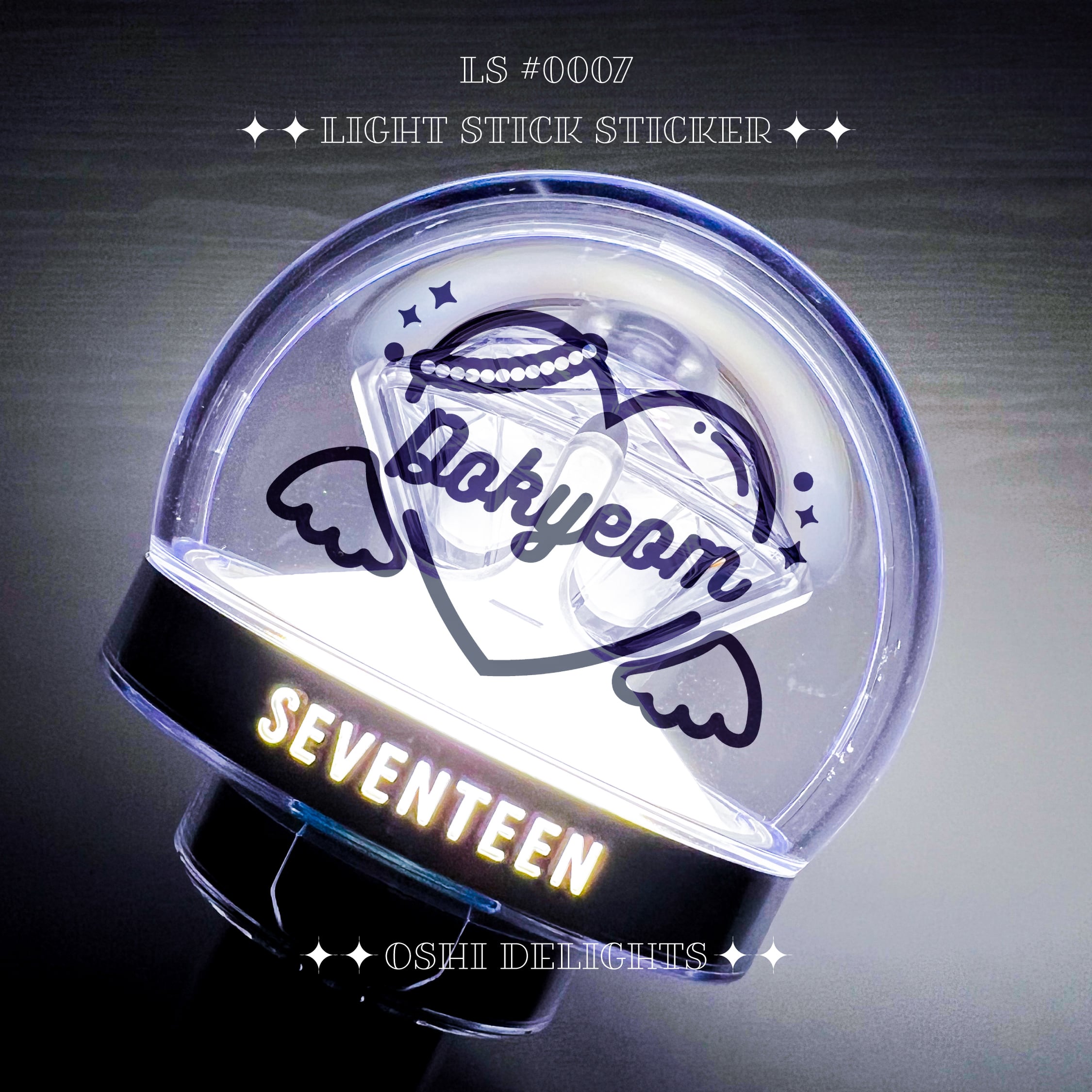 S.COUPS エスクプス SEVENTEEN セブチ CARAT棒 デコ ホログラム