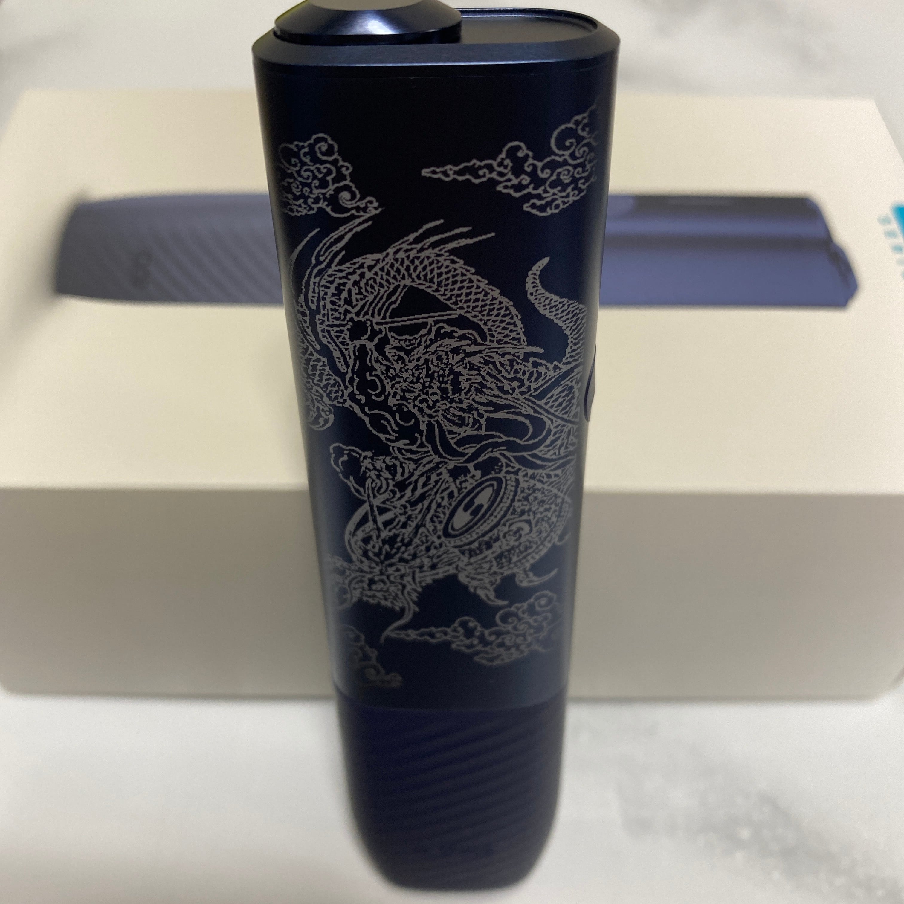 風神 雷神 龍 デザイン レーザー加工 iQOS ILUMA i ONE アイコス