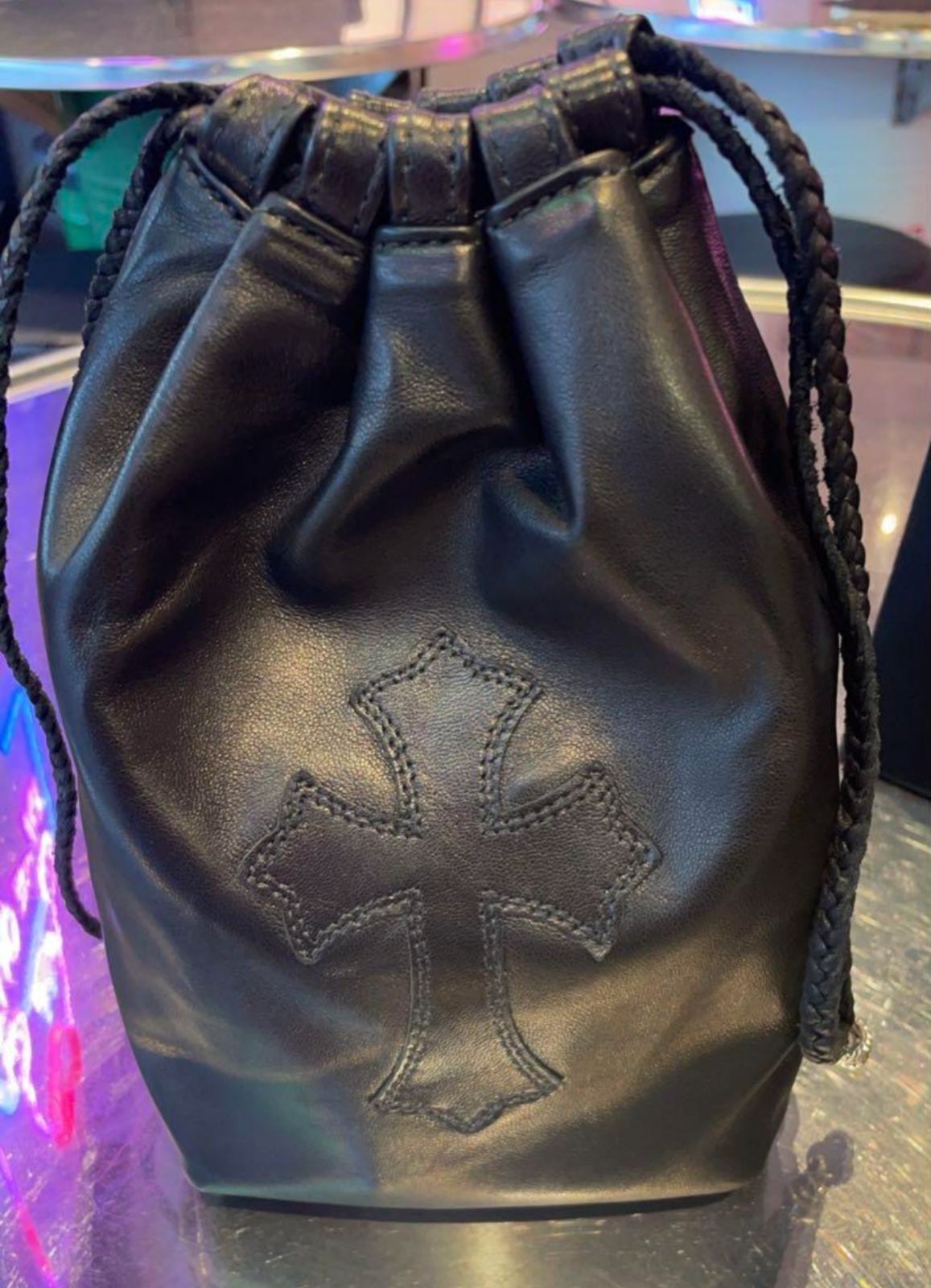 chrome hearts クロムハーツ 革袋 巾着 12枚 CHROME HEARTS クロム