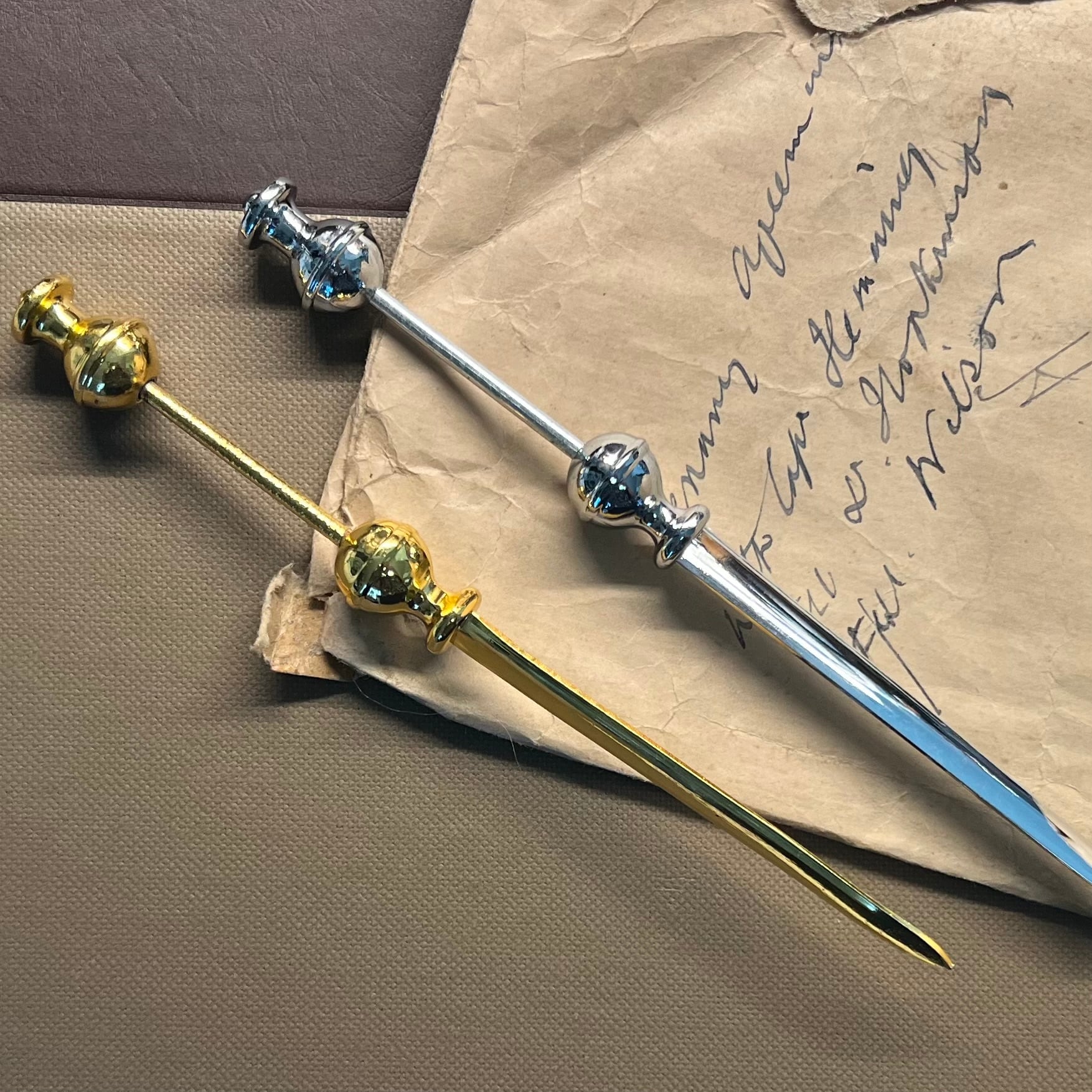 在庫限り※アンティーク風ペーパーナイフ（本体のみ） | 手帳コラージュ