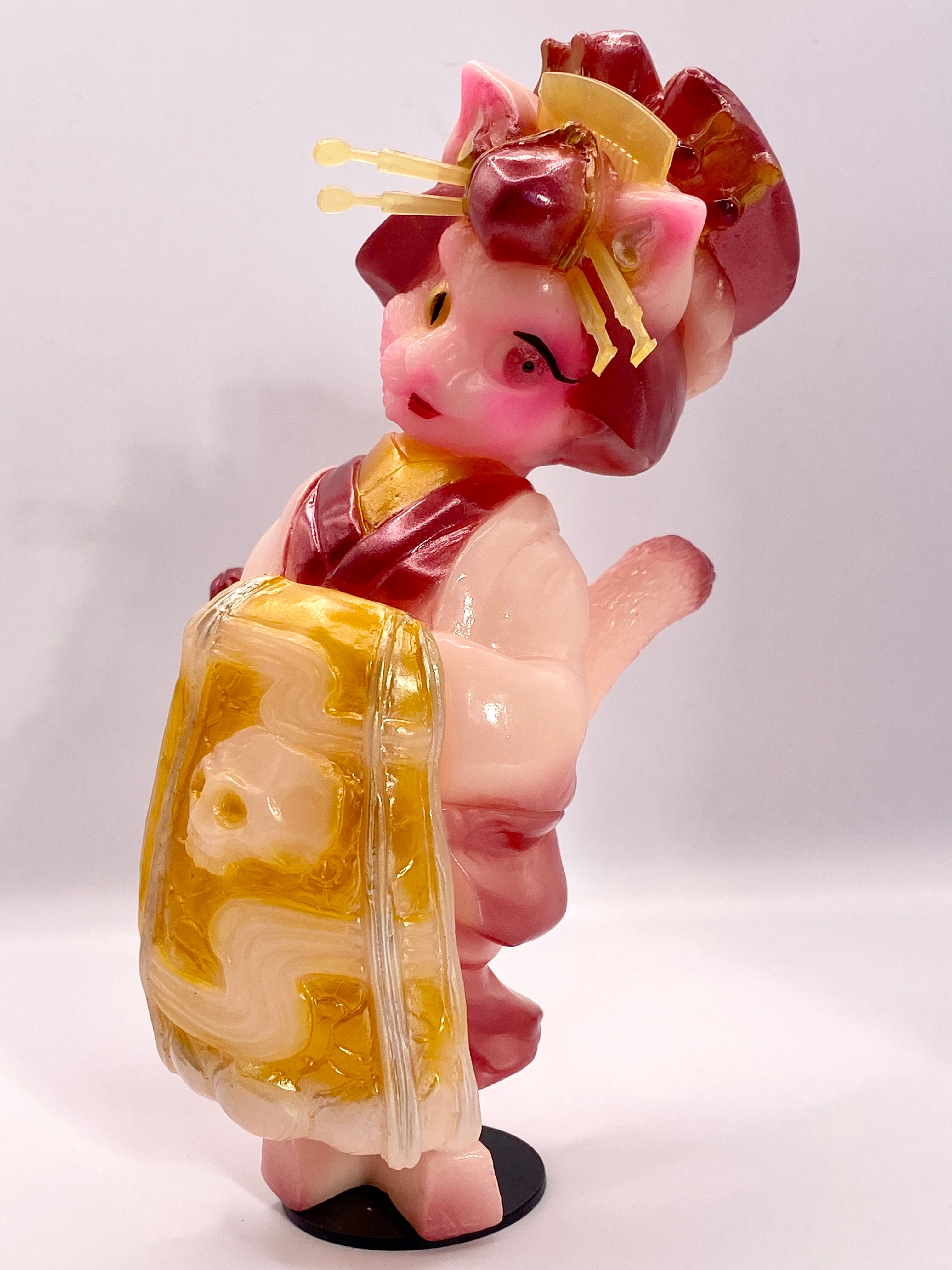 物ノ怪少女 化猫遊女〜地獄太夫・火焔【二次受注】 | ヒカリトイズ