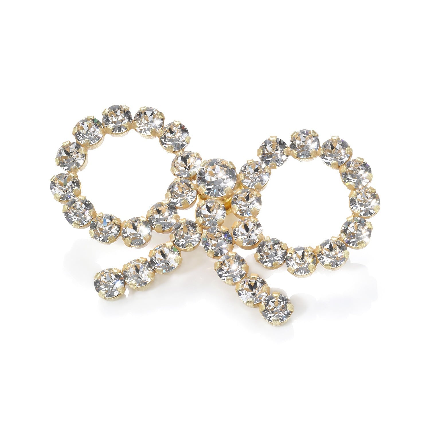 リボンブローチ クリスタル | MAKI NUMOTO (マキ ヌモト