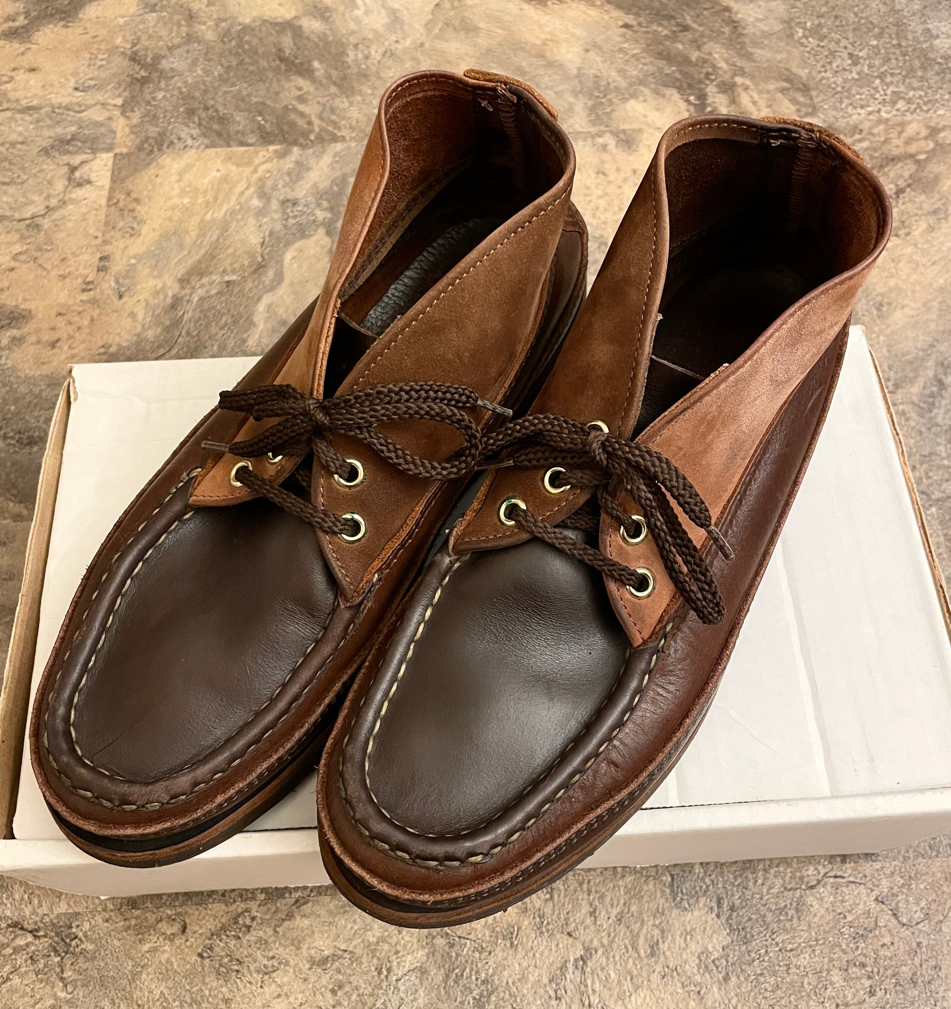 ラッセルモカシン スポーティングクレーチャッカ クレイジーパターン