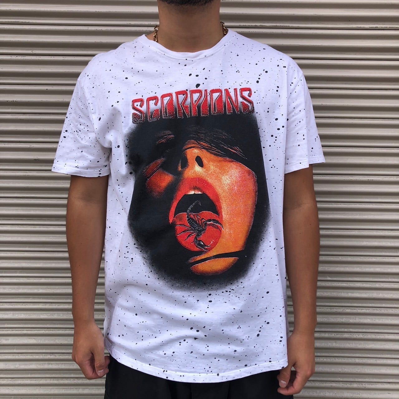 ビックサイズ SCORPIONS スコーピオンズ バンドTシャツ バンT 半袖