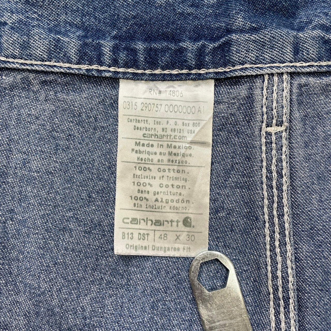 Carhartt カーハート デニムペインターパンツ メンズW48 古着 ワーク