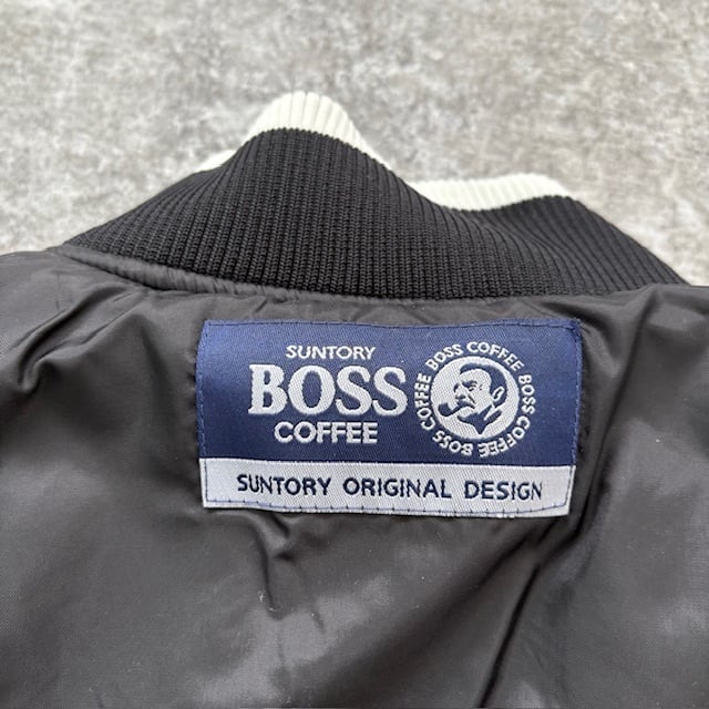 SUNTORY BOSS】サントリーボス 非売品 サテンスタジャン スタジアム