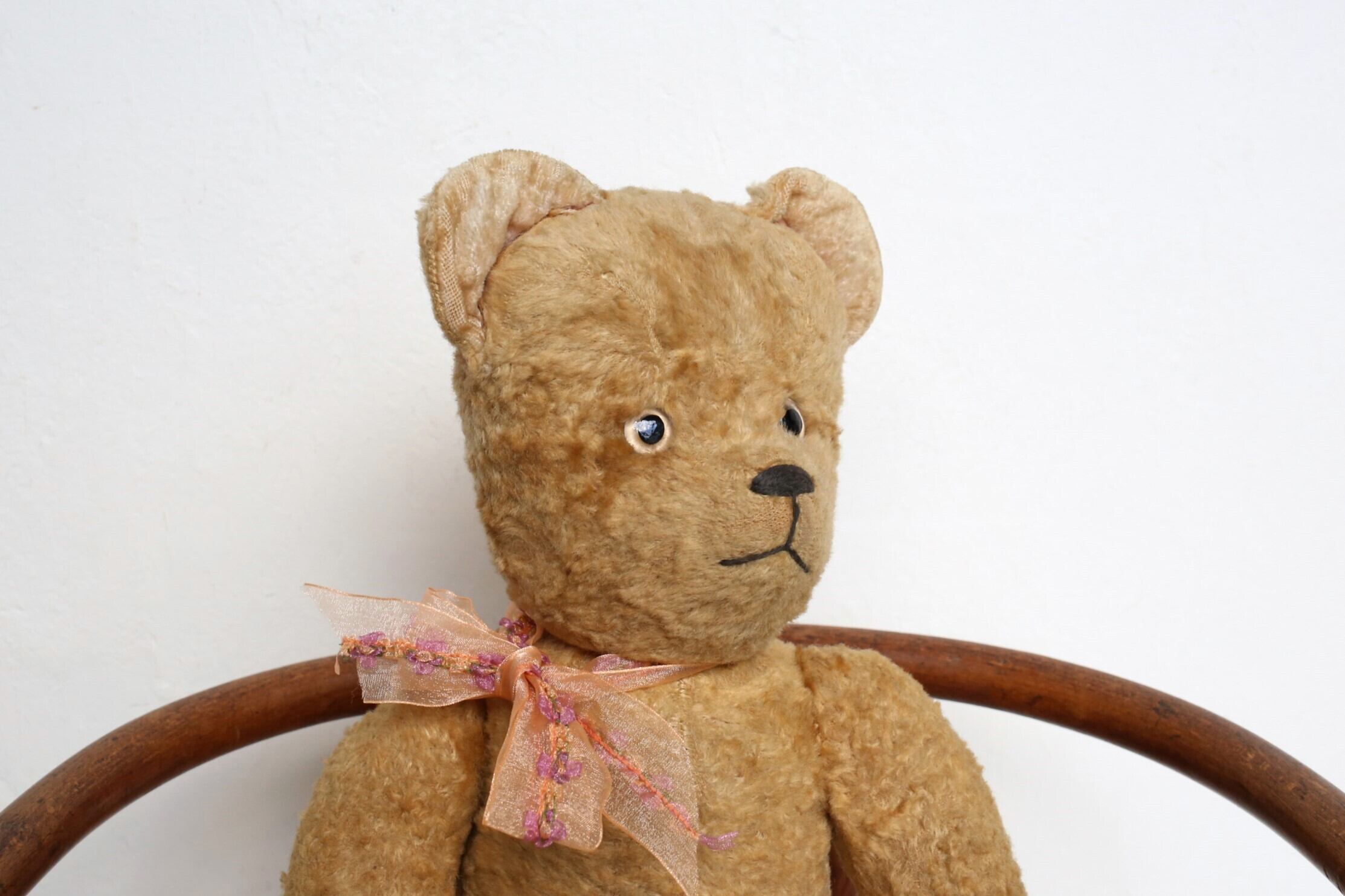 独逸/ドイツ アンティークテディベア 34cm□ビンテージベア